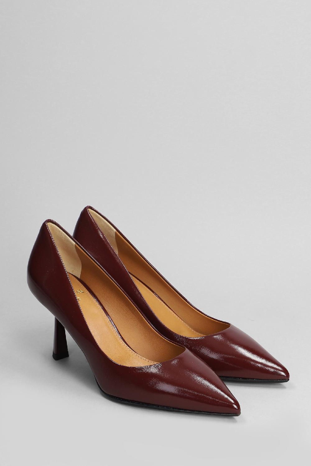 Deliberti Chantal Decollete In Pelle Bordeaux Cod. 404956 - Deliberti The Luxury Shopping