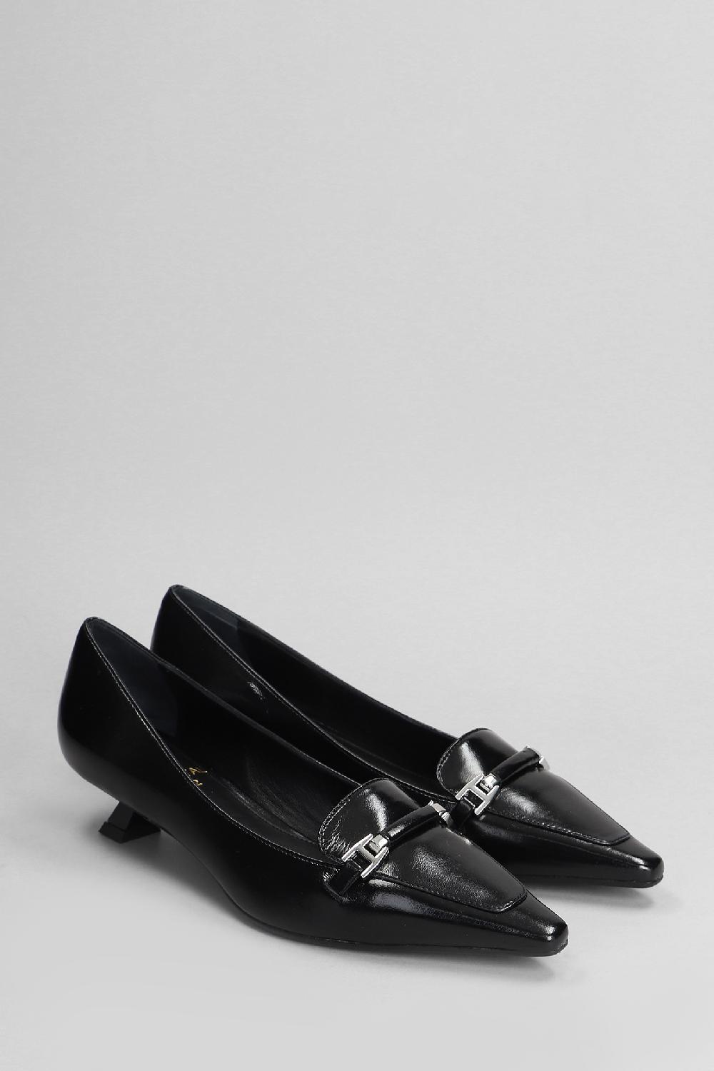 Deliberti Chantal Decollete In Pelle Nera Cod. 404952 - Deliberti The Luxury Shopping