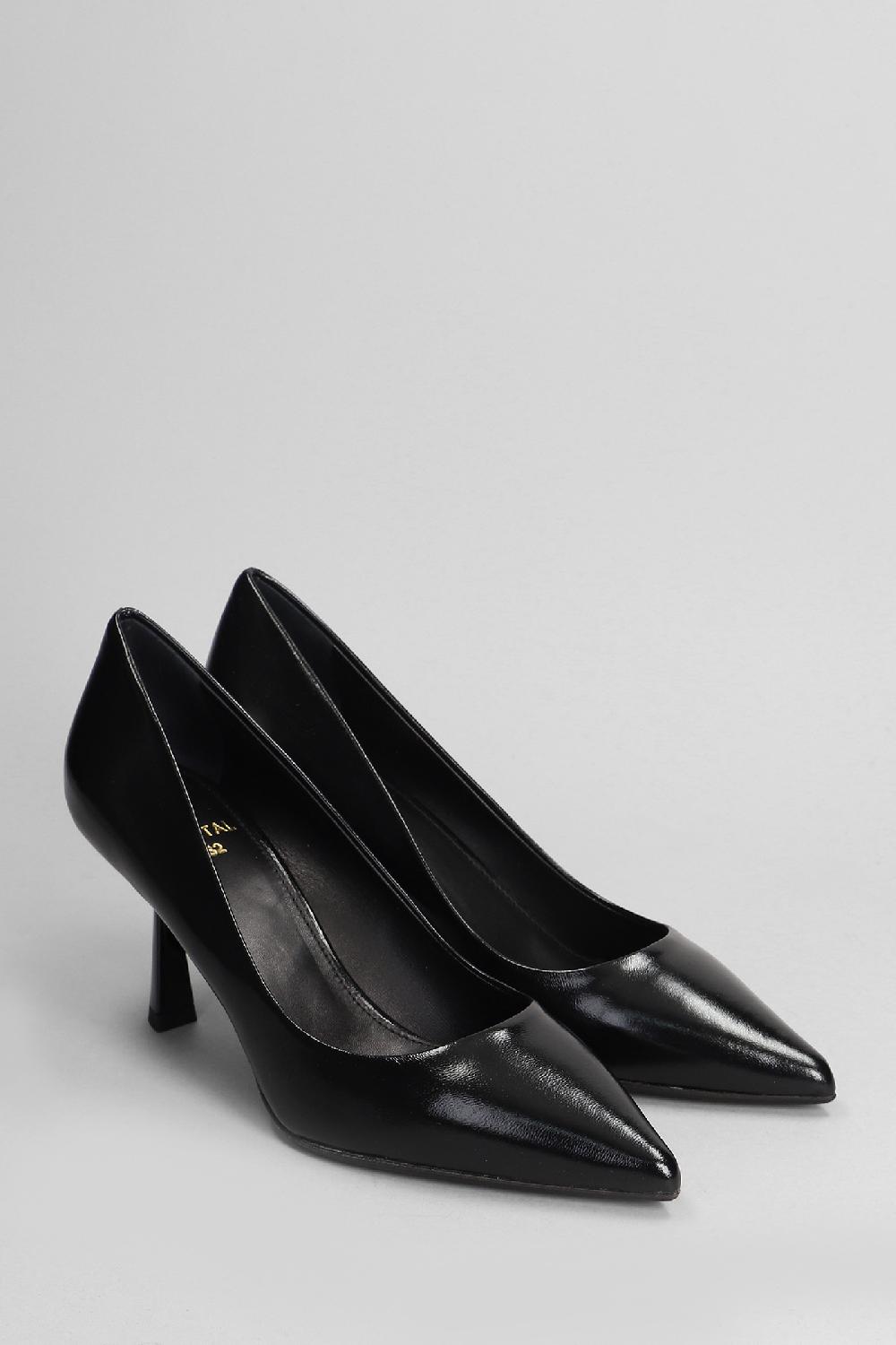 Deliberti Chantal Decollete In Pelle Nera Cod. 404957 - Deliberti The Luxury Shopping