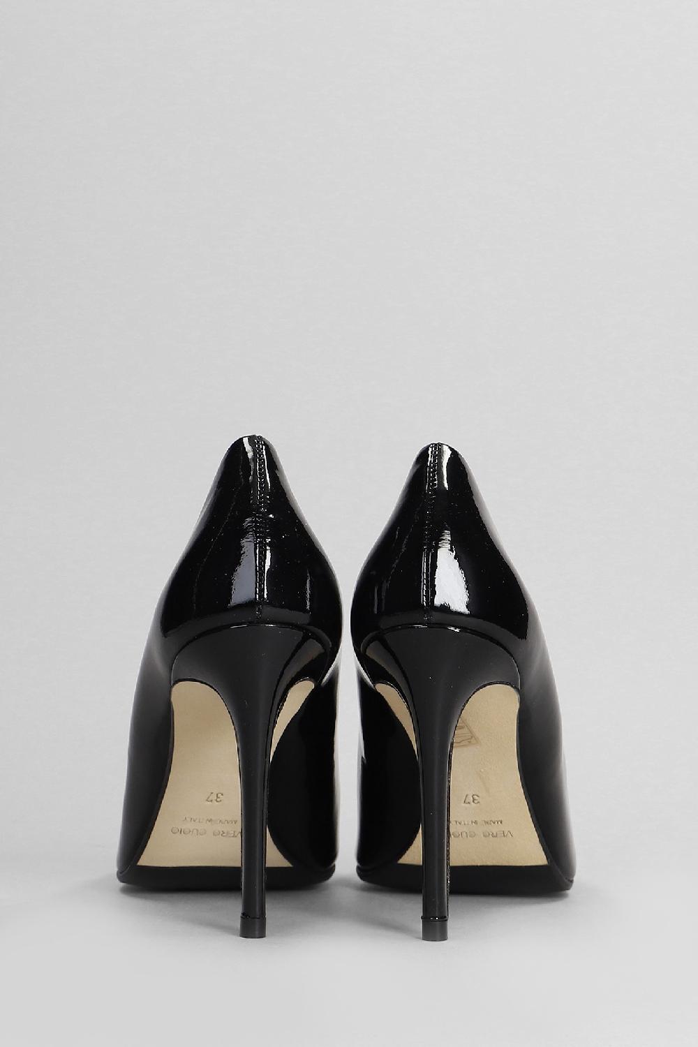 Deliberti Chantal Decollete In Vernice Nera Cod. 404967 - Deliberti The Luxury Shopping