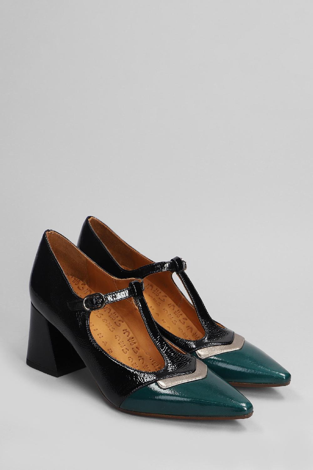 Deliberti Chie Mihara Decollete Aumi In Pelle Nera Cod. 403646 - Deliberti The Luxury Shopping