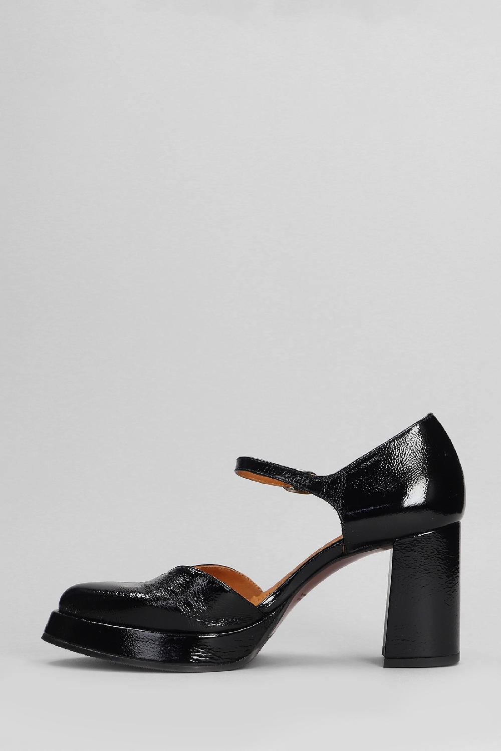 Deliberti Chie Mihara Decollete Fasi 45 In Pelle Nera Cod. 403624 - Deliberti The Luxury Shopping