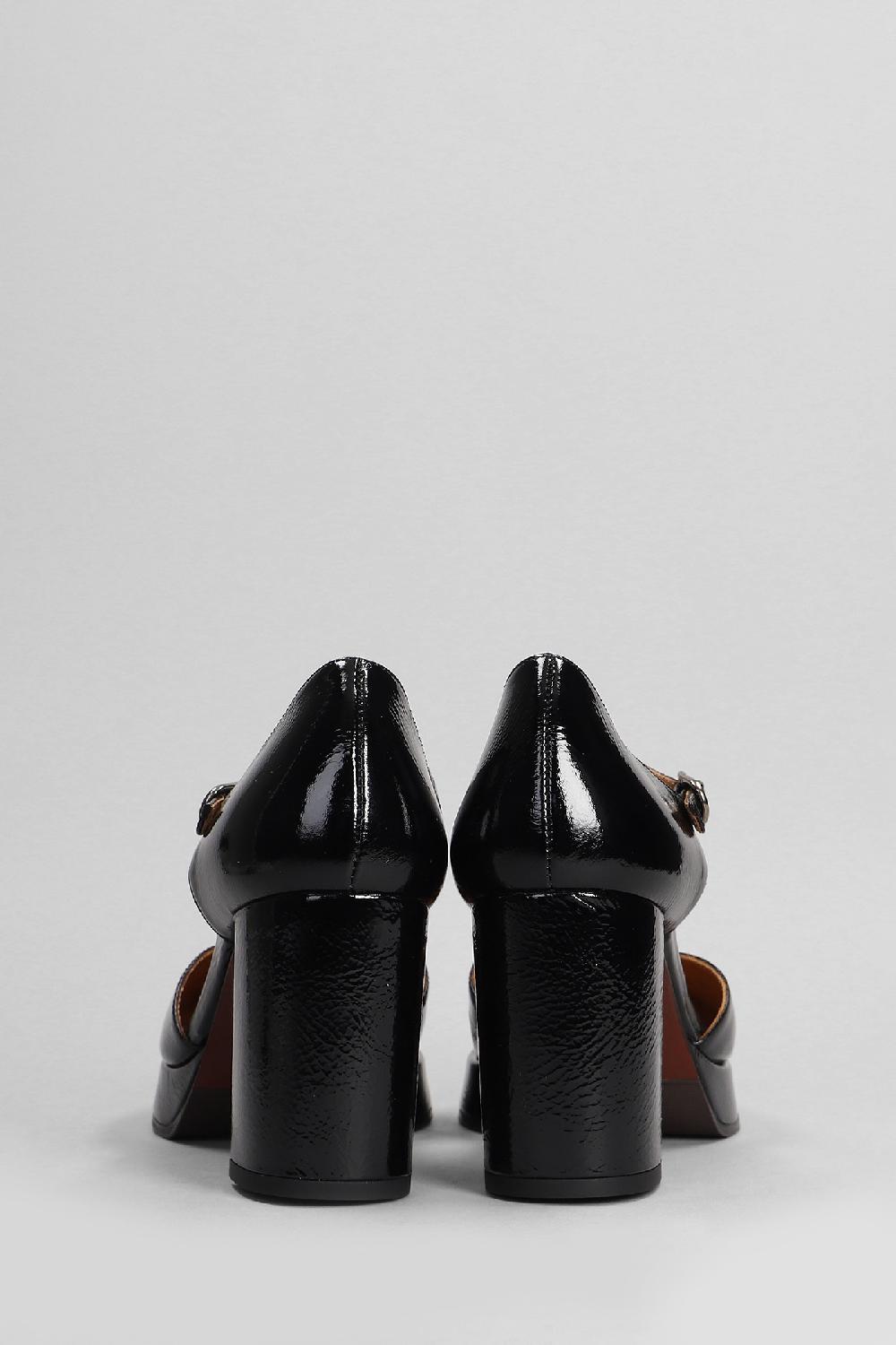 Deliberti Chie Mihara Decollete Fasi 45 In Pelle Nera Cod. 403624 - Deliberti The Luxury Shopping