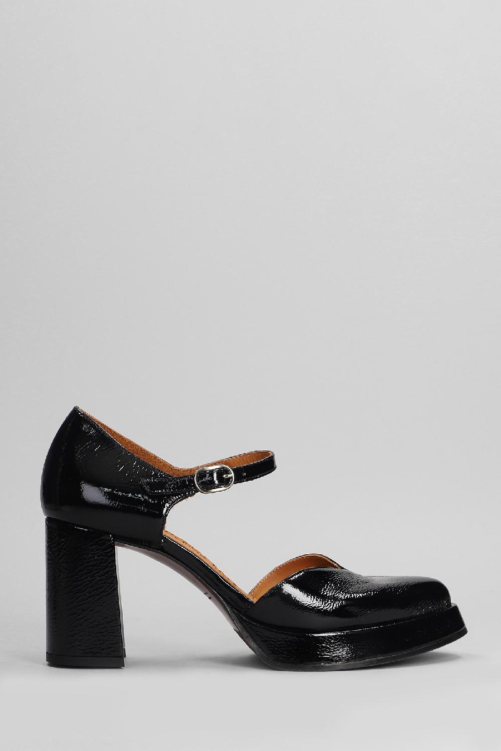Deliberti Chie Mihara Decollete fasi 45 in pelle nera cod. 403624 - Deliberti The Luxury Shopping