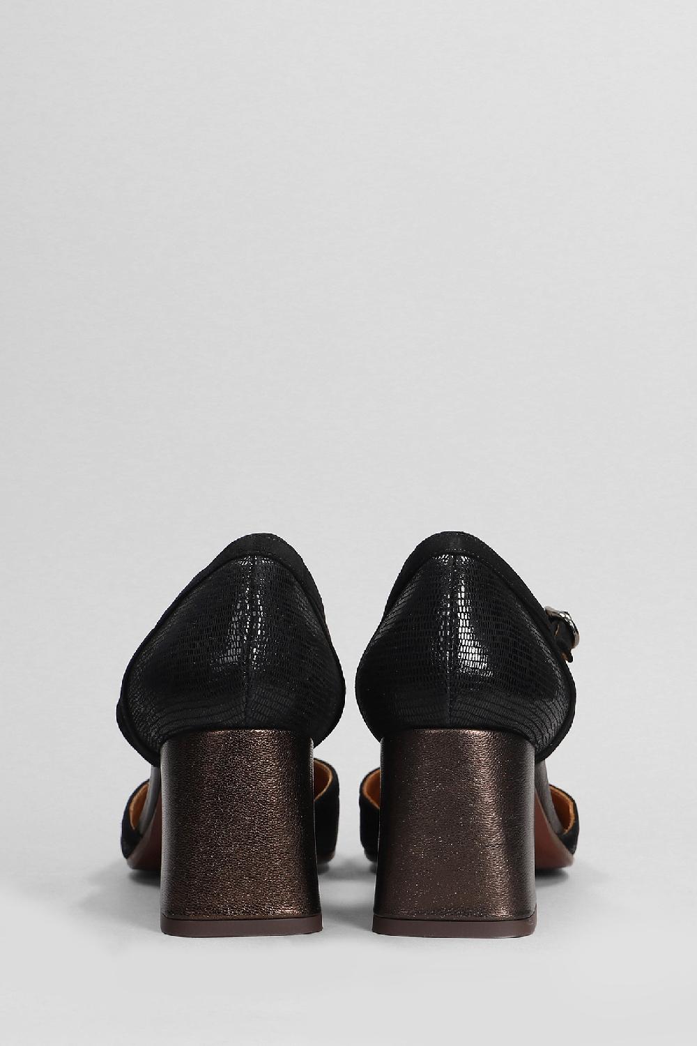 Deliberti Chie Mihara Decollete Guera In Pelle Nera Cod. 403637 - Deliberti The Luxury Shopping