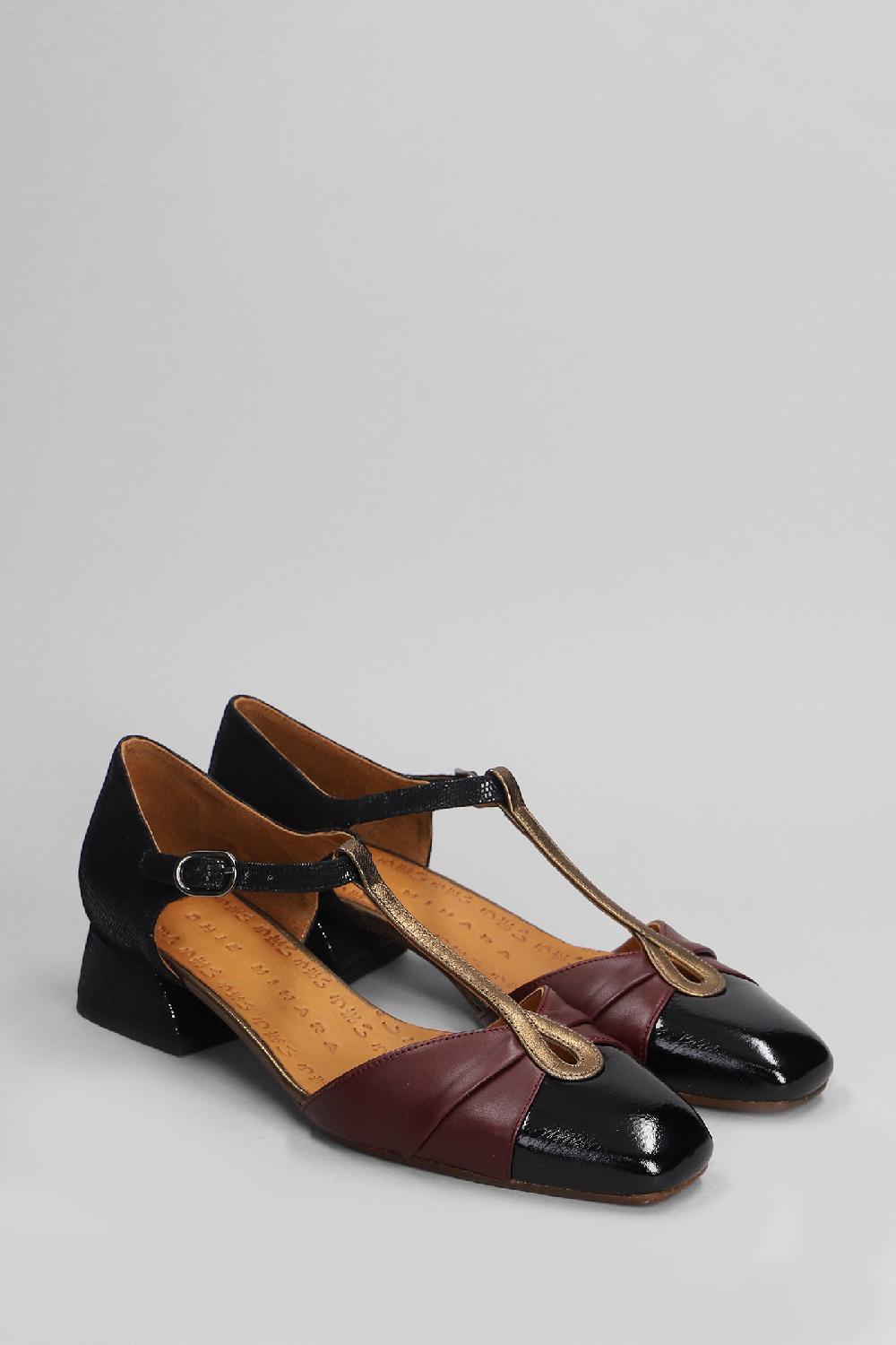 Deliberti Chie Mihara Decollete Hernani In Pelle Nera Cod. 403642 - Deliberti The Luxury Shopping