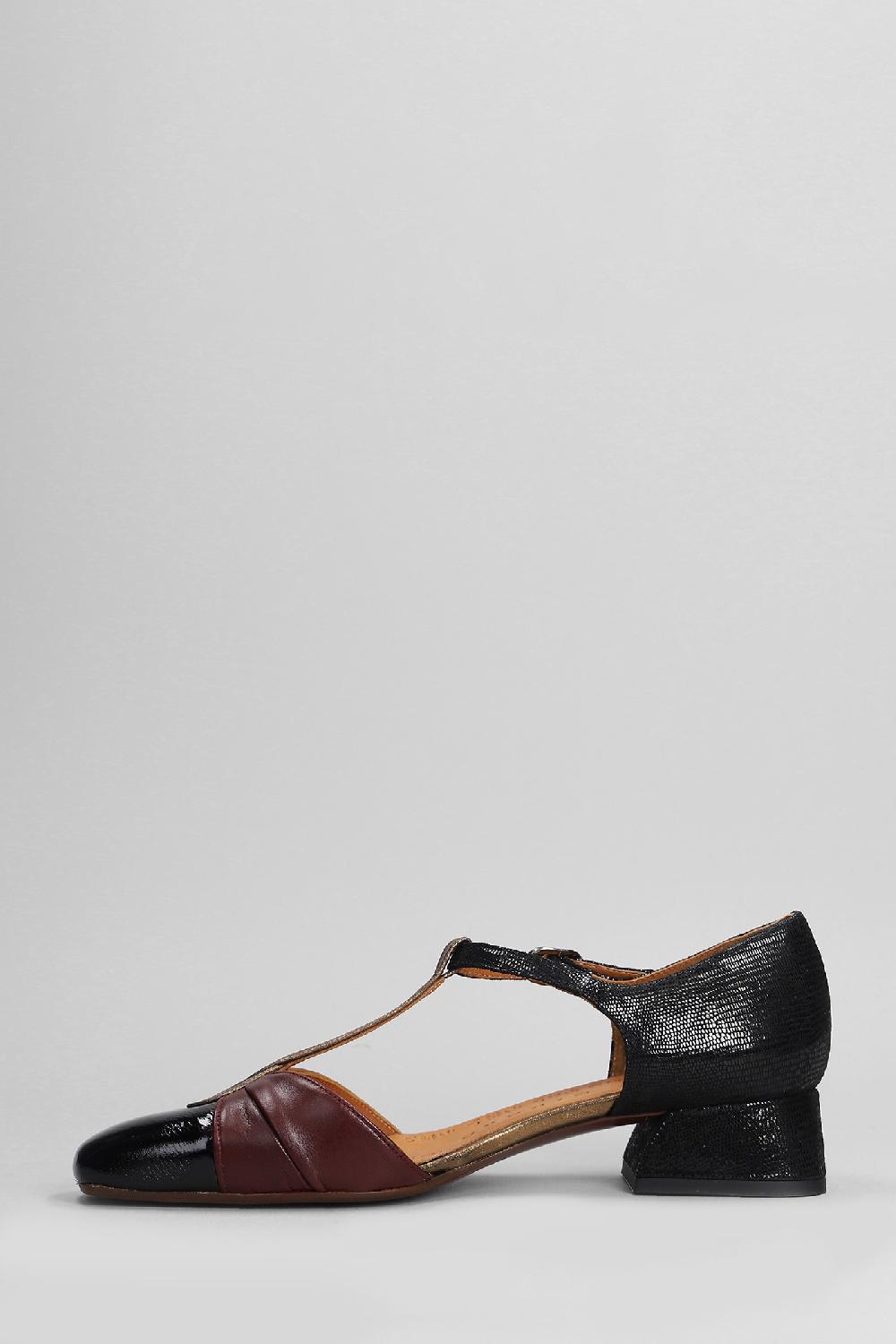 Deliberti Chie Mihara Decollete Hernani In Pelle Nera Cod. 403642 - Deliberti The Luxury Shopping