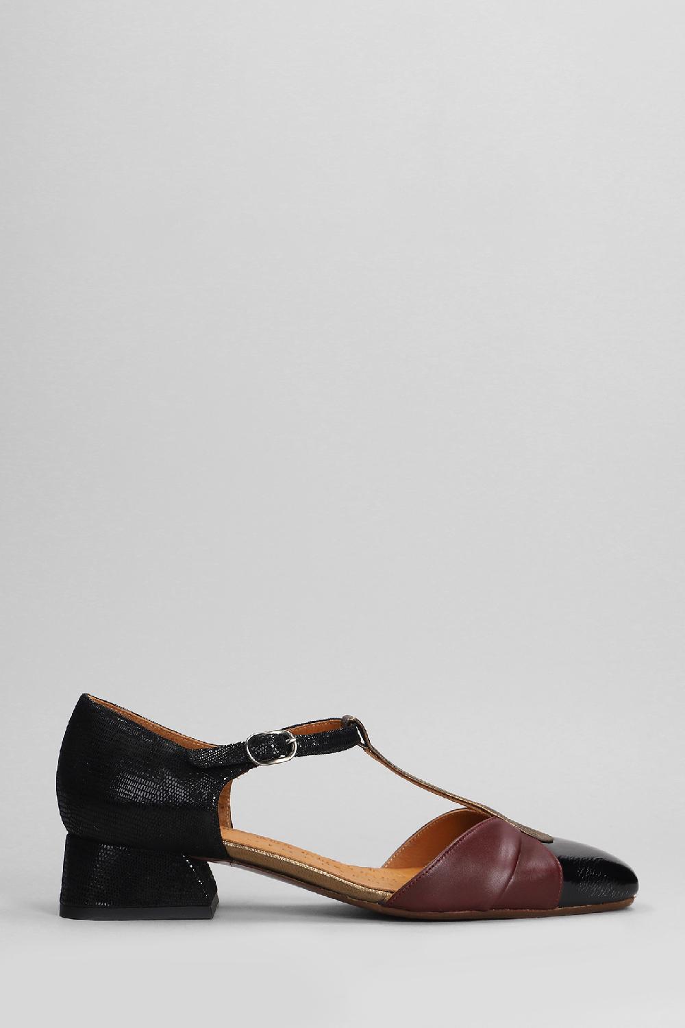 Deliberti Chie Mihara Decollete hernani in pelle nera cod. 403642 - Deliberti The Luxury Shopping
