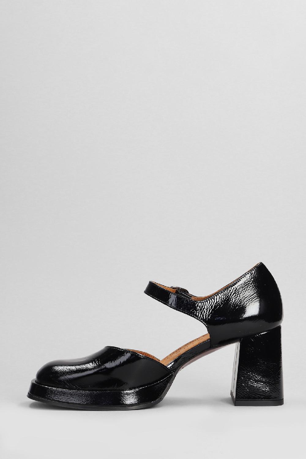 Deliberti Chie Mihara Decollete Kante In Pelle Nera Cod. 403625 - Deliberti The Luxury Shopping