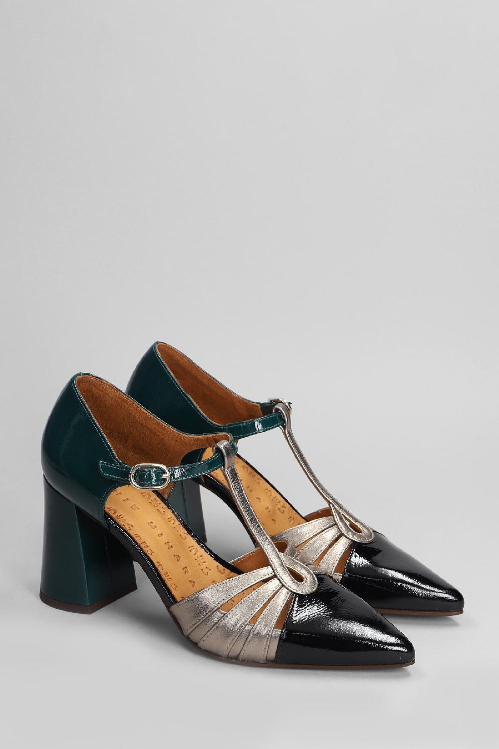 Deliberti Chie Mihara Decollete Lomera In Pelle Verde Cod. 403647 - Deliberti The Luxury Shopping