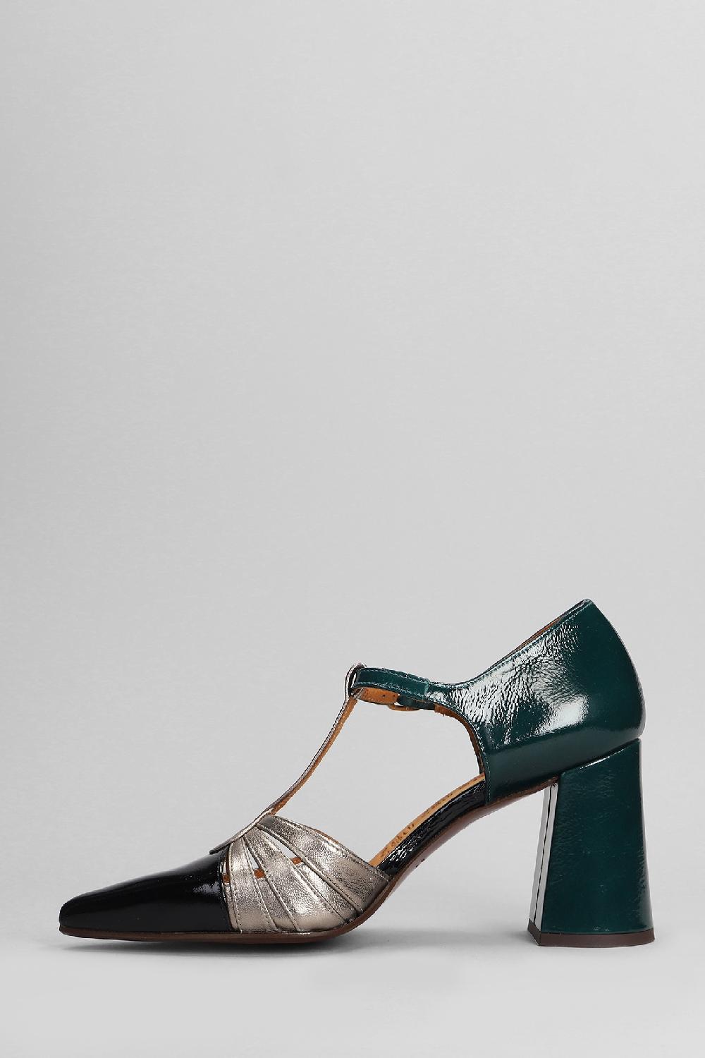 Deliberti Chie Mihara Decollete Lomera In Pelle Verde Cod. 403647 - Deliberti The Luxury Shopping