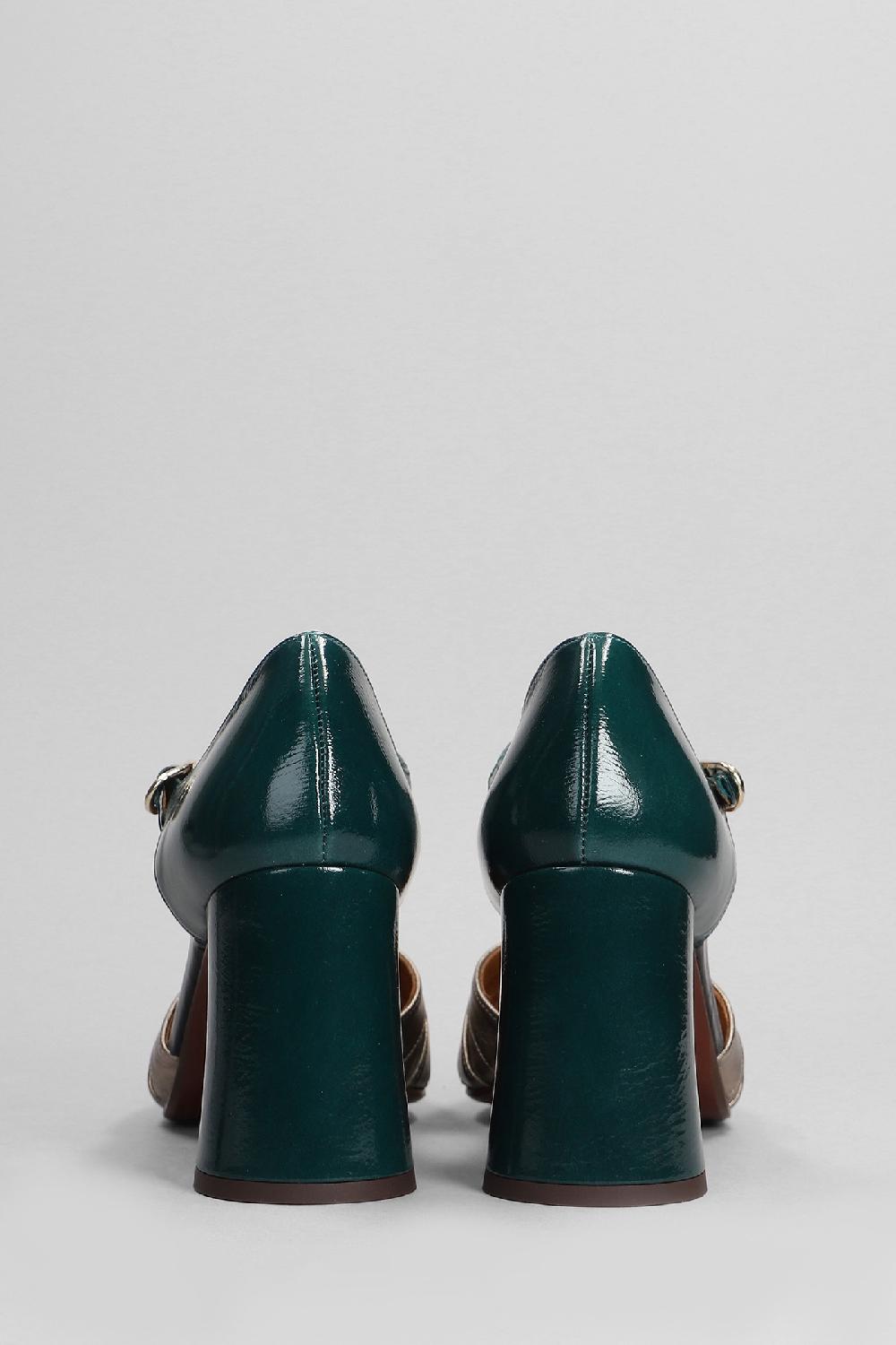 Deliberti Chie Mihara Decollete Lomera In Pelle Verde Cod. 403647 - Deliberti The Luxury Shopping