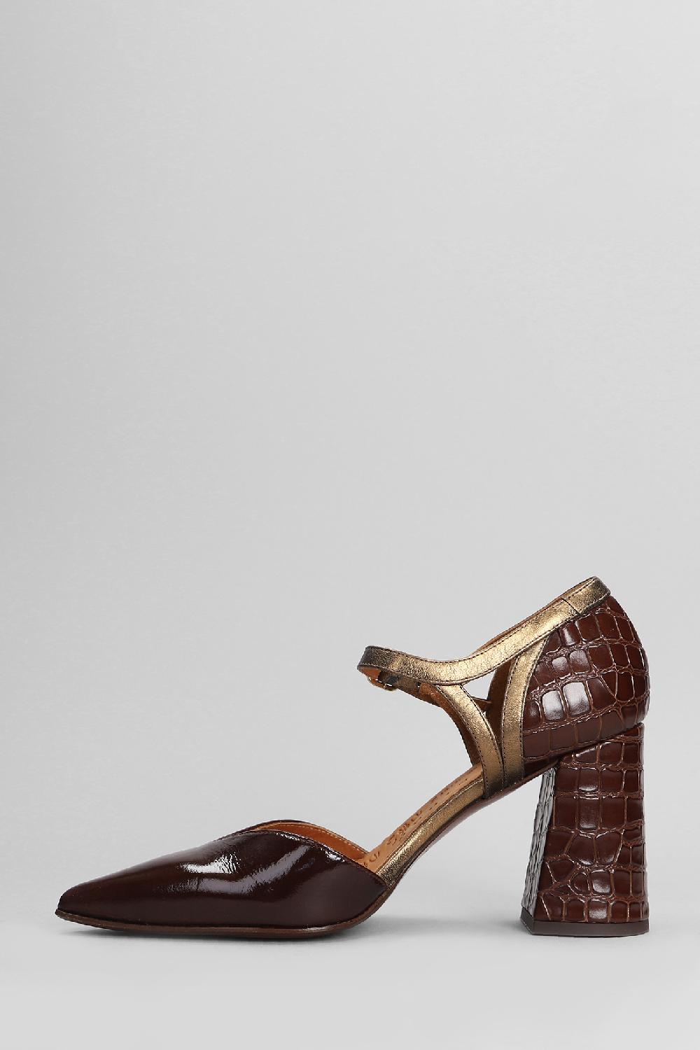 Deliberti Chie Mihara Decollete Lule In Pelle Marrone Cod. 403648 - Deliberti The Luxury Shopping