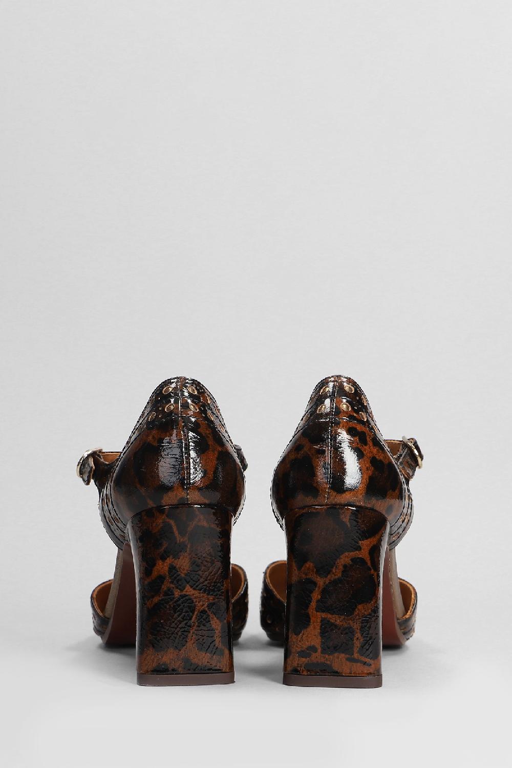 Deliberti Chie Mihara Decollete Mante In Pelle Marrone Cod. 403629 - Deliberti The Luxury Shopping