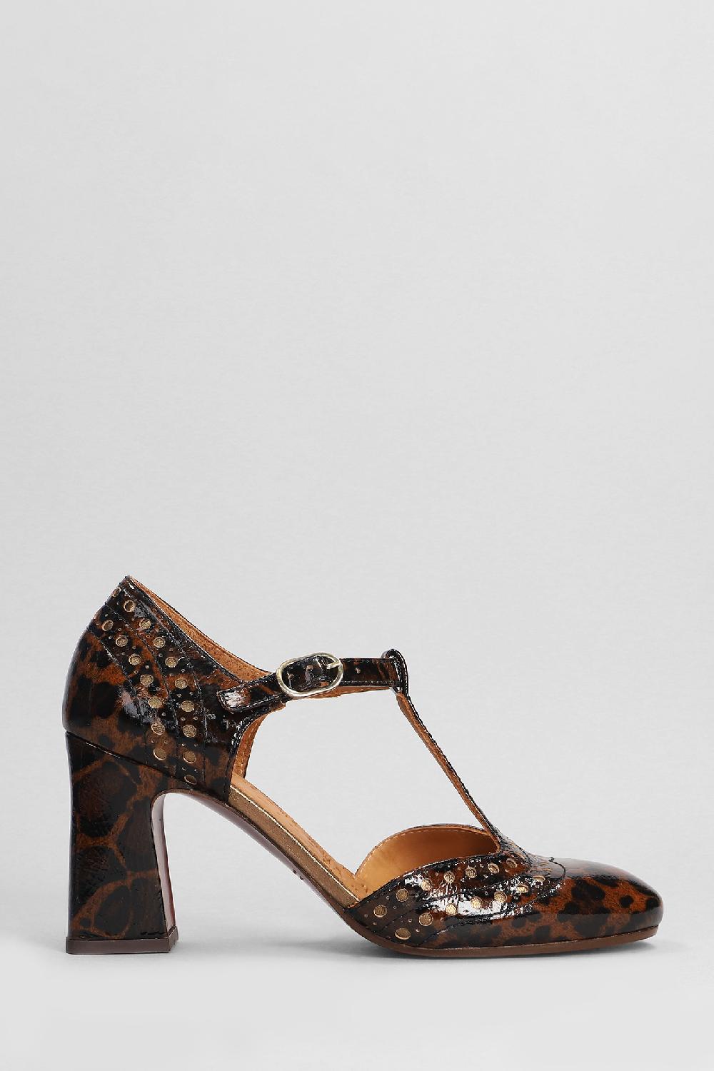 Deliberti Chie Mihara Decollete mante in pelle marrone cod. 403629 - Deliberti The Luxury Shopping