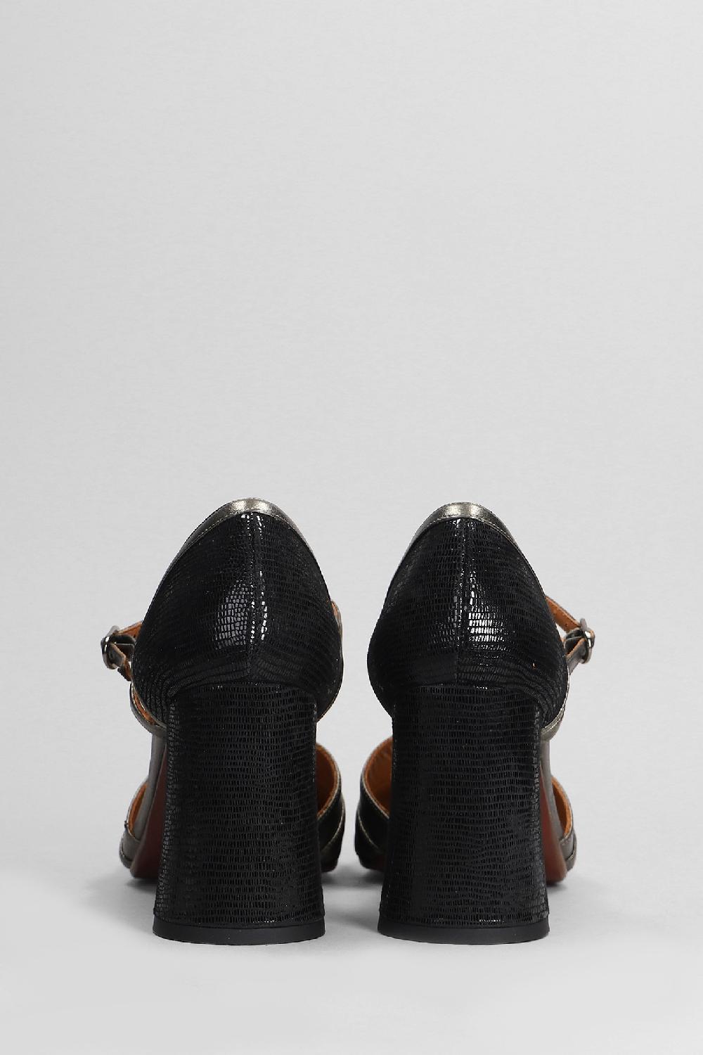 Deliberti Chie Mihara Decollete Obindi In Pelle Nera Cod. 403645 - Deliberti The Luxury Shopping
