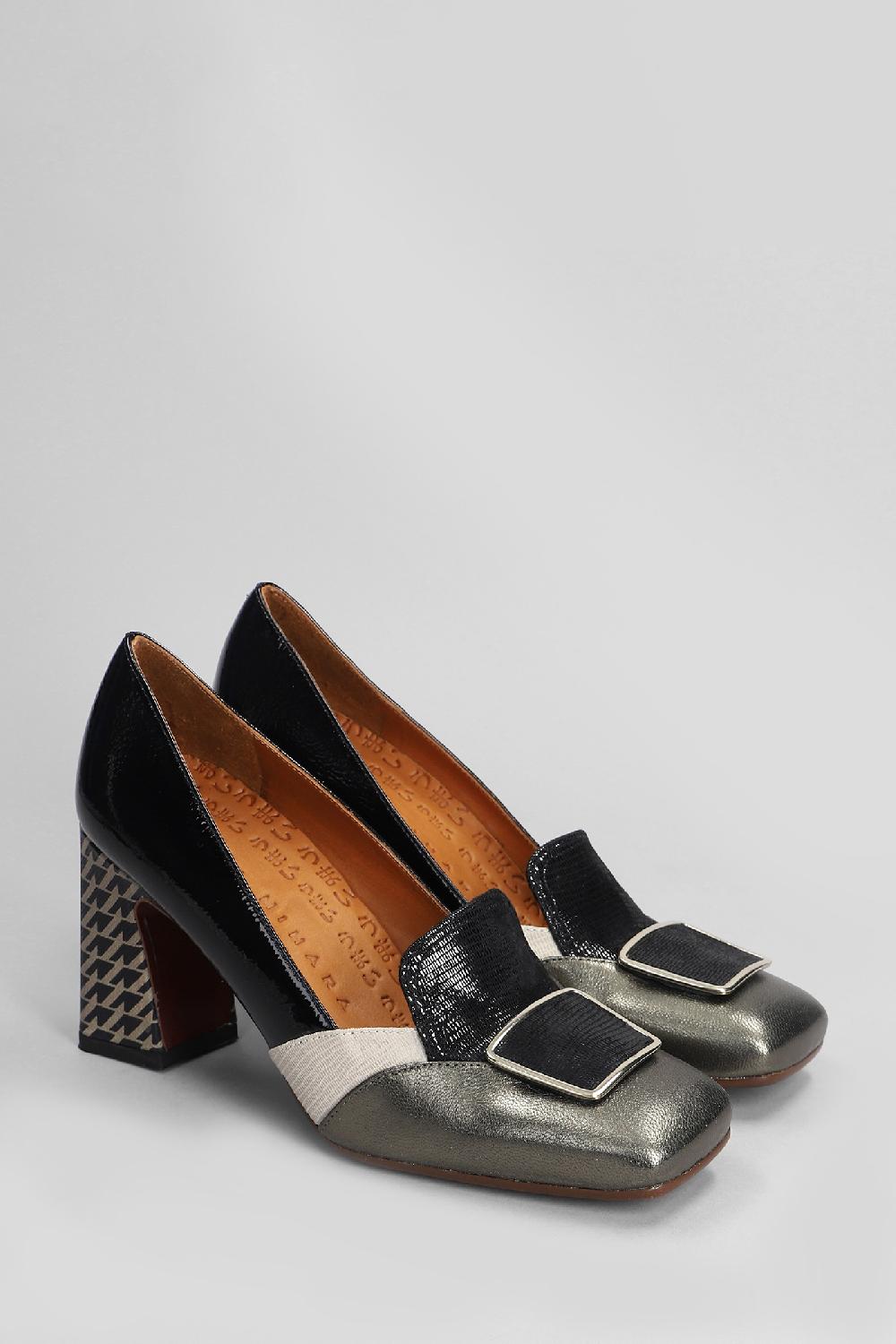 Deliberti Chie Mihara Decollete Ohico 45 In Pelle Nera Cod. 403649 - Deliberti The Luxury Shopping