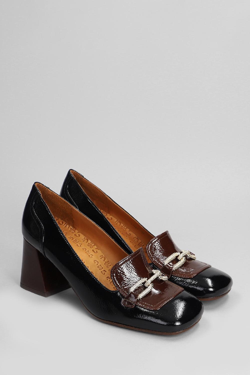Deliberti Chie Mihara Decollete Sotel In Pelle Nera Cod. 403639 - Deliberti The Luxury Shopping