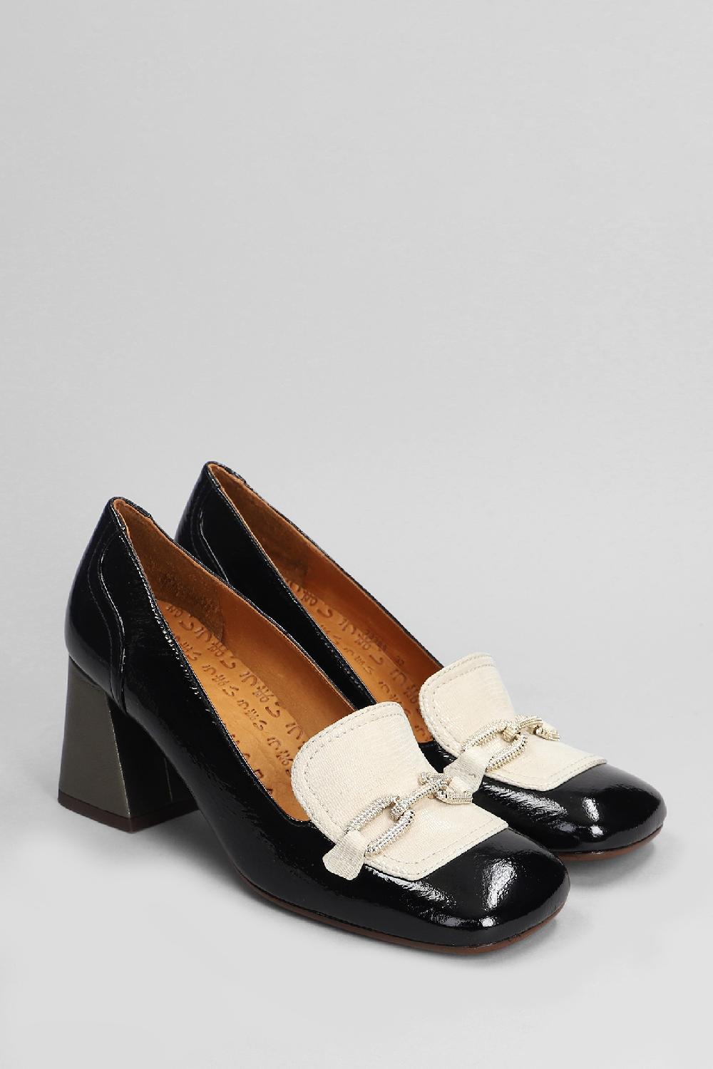 Deliberti Chie Mihara Decollete Sotel In Pelle Nera Cod. 403640 - Deliberti The Luxury Shopping