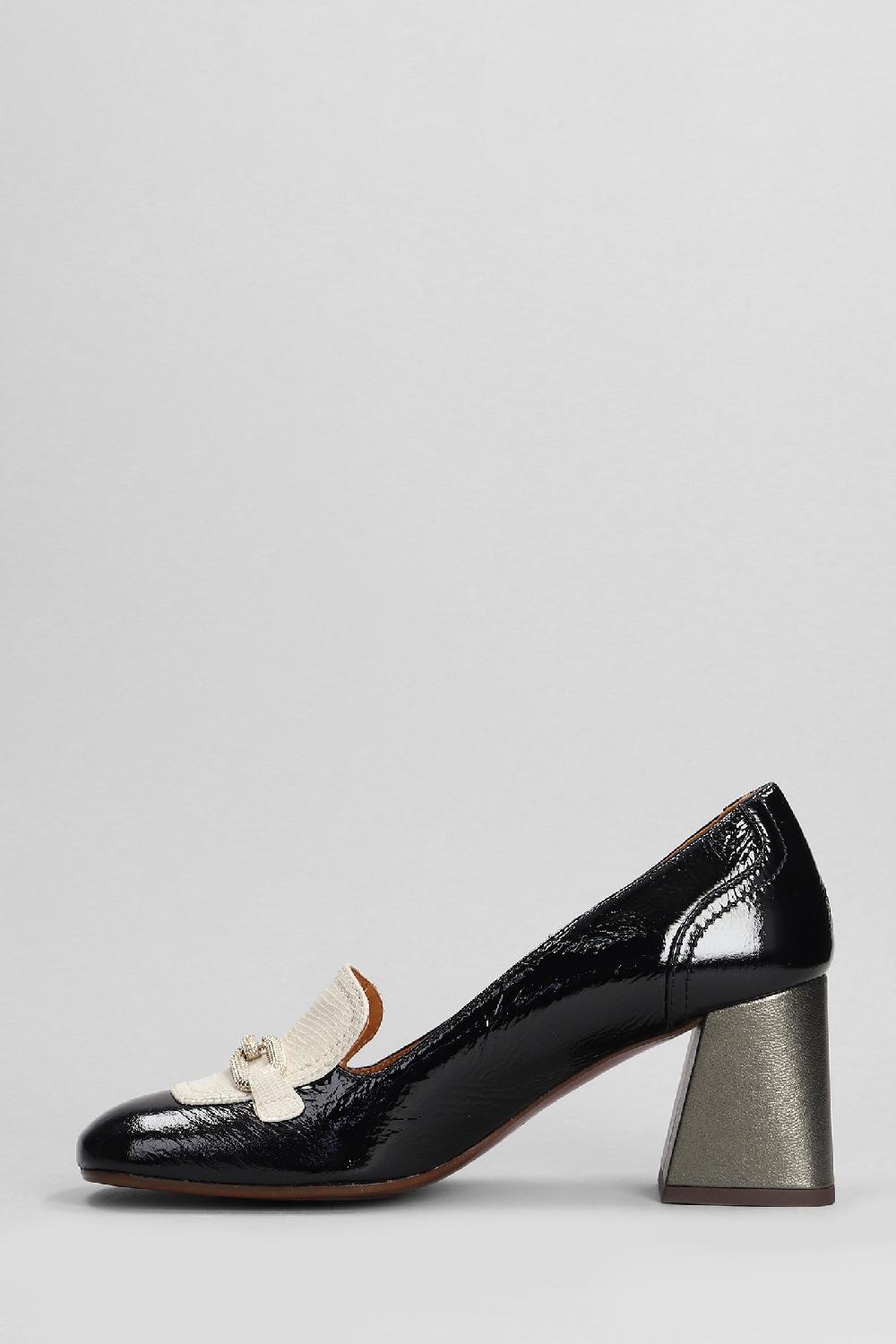 Deliberti Chie Mihara Decollete Sotel In Pelle Nera Cod. 403640 - Deliberti The Luxury Shopping