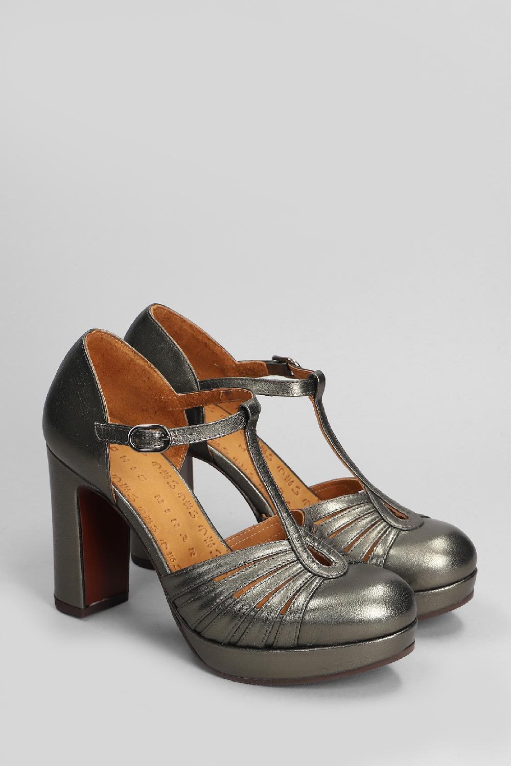 Deliberti Chie Mihara Decollete Yaisu In Pelle Canna Di Fucile Cod. 403627 - Deliberti The Luxury Shopping