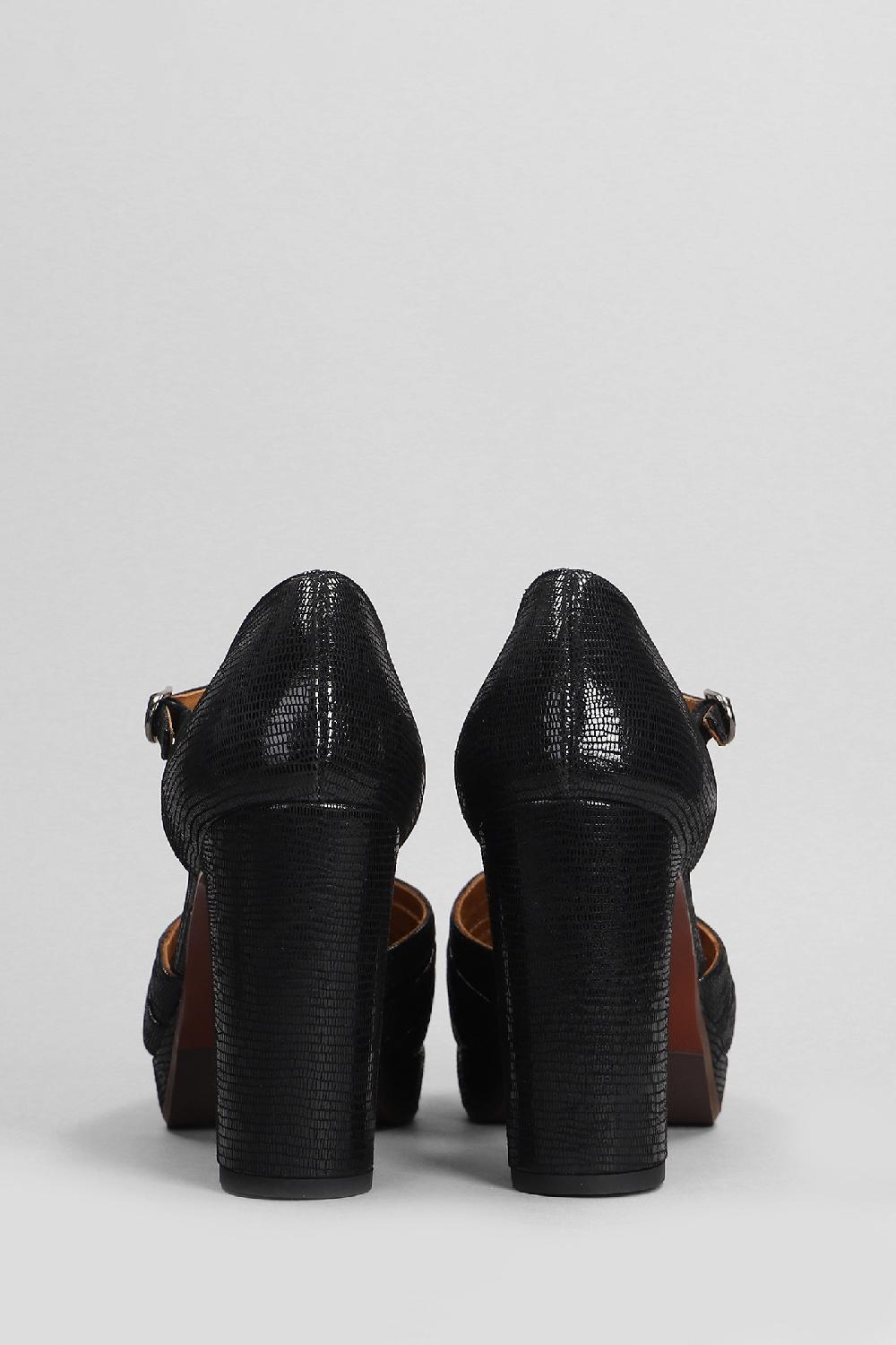 Deliberti Chie Mihara Decollete Yaisu In Pelle Nera Cod. 403626 - Deliberti The Luxury Shopping