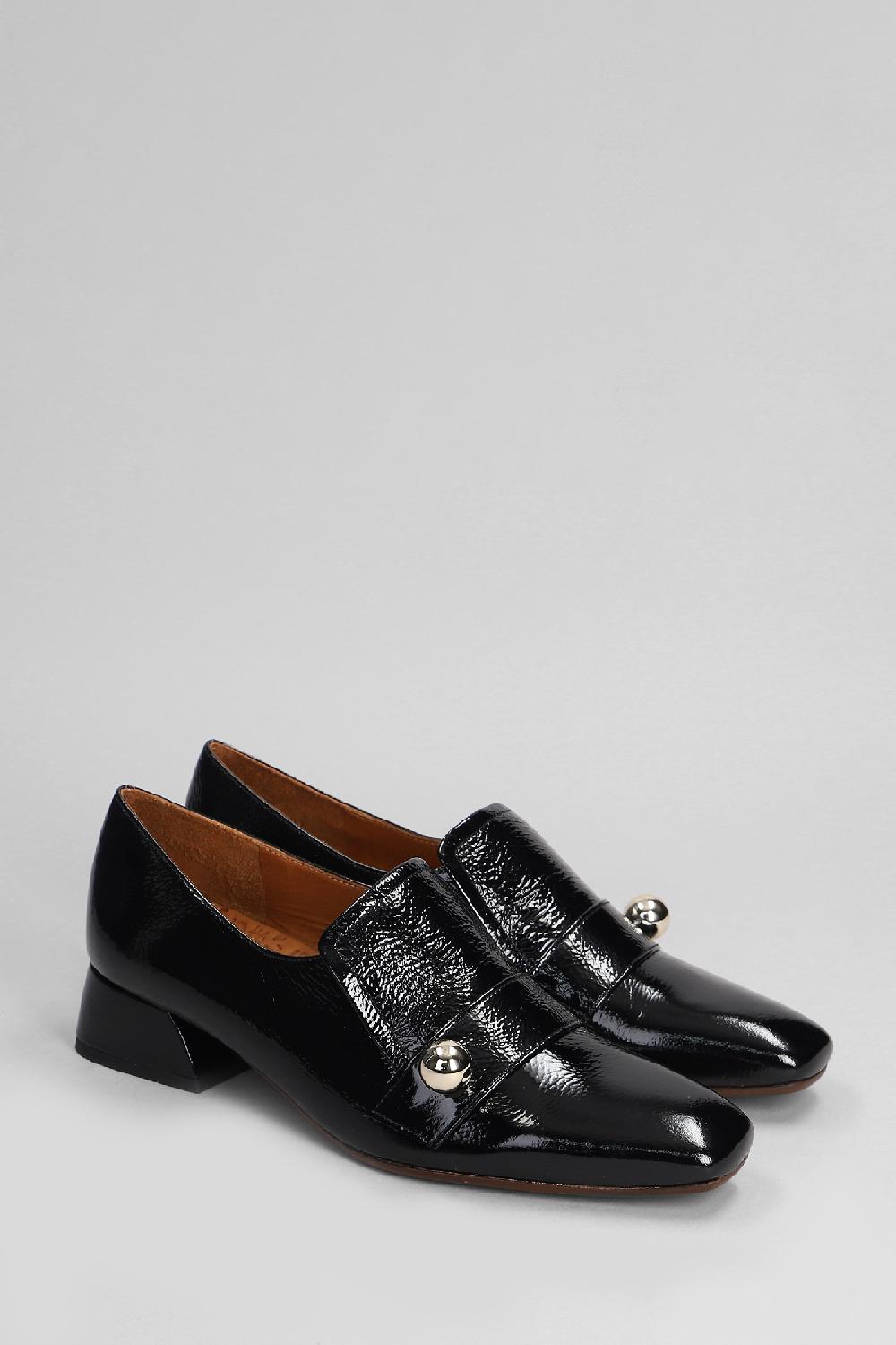 Deliberti Chie Mihara Mocassini Hellin In Pelle Nera Cod. 403638 - Deliberti The Luxury Shopping
