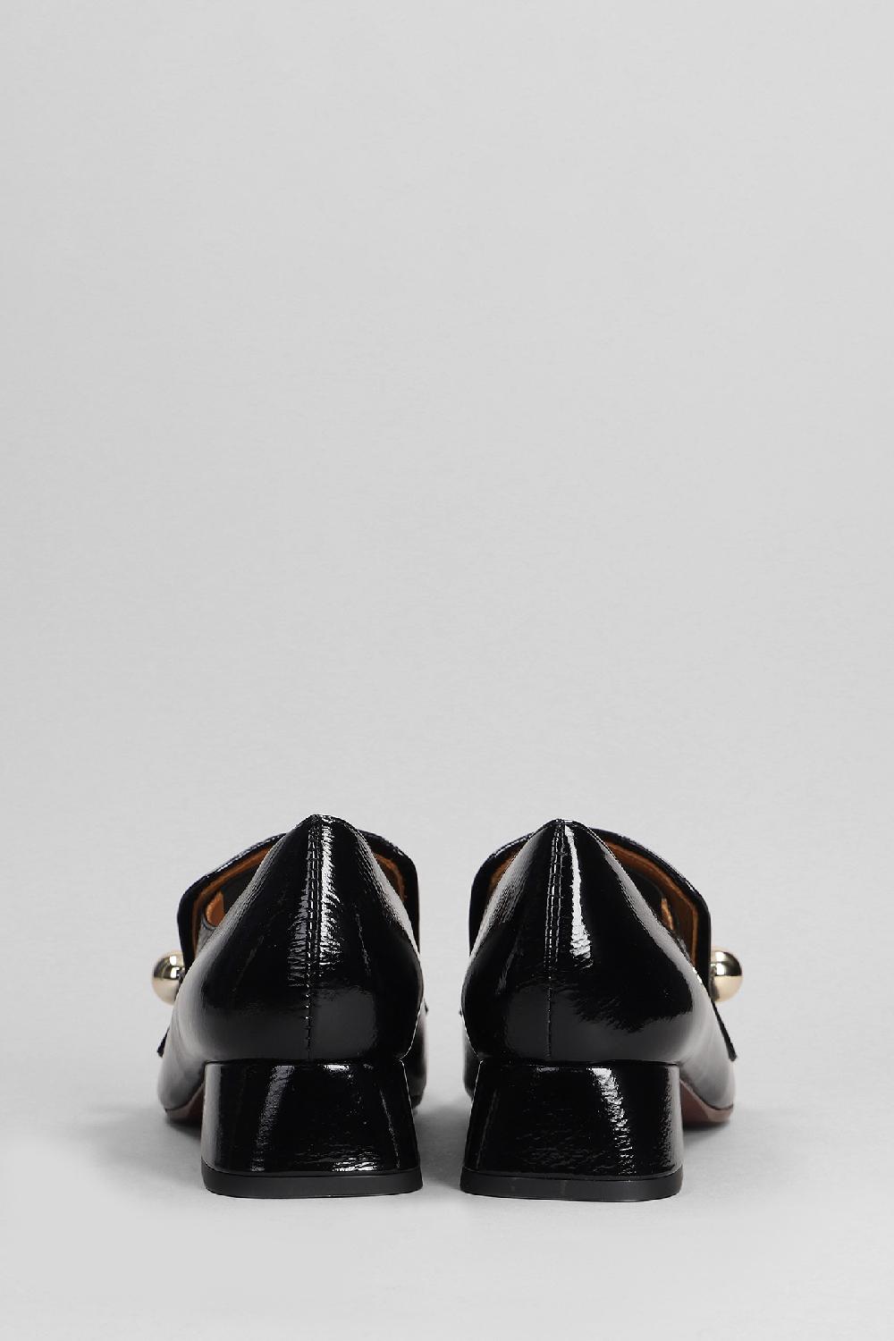 Deliberti Chie Mihara Mocassini Hellin In Pelle Nera Cod. 403638 - Deliberti The Luxury Shopping