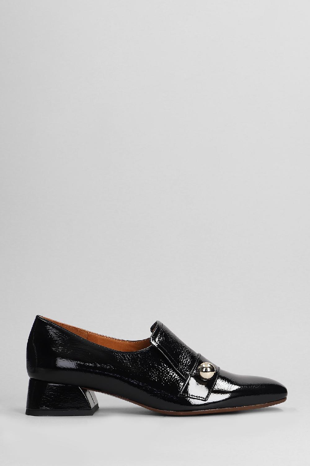 Deliberti Chie Mihara Mocassini hellin in pelle nera cod. 403638 - Deliberti The Luxury Shopping