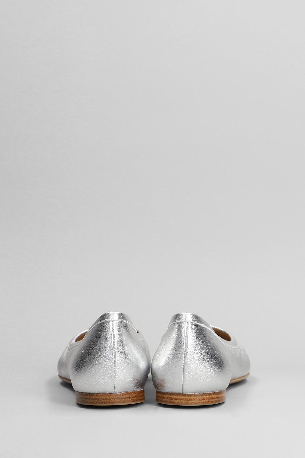 Deliberti Chloé Ballerine Mercie In Pelle Argento Cod. 398804 - Deliberti The Luxury Shopping