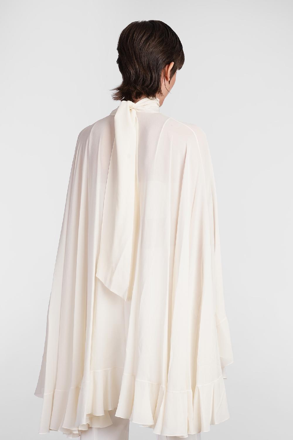 Deliberti Chloé Blusa In Seta Beige Cod. 406244 - Deliberti The Luxury Shopping