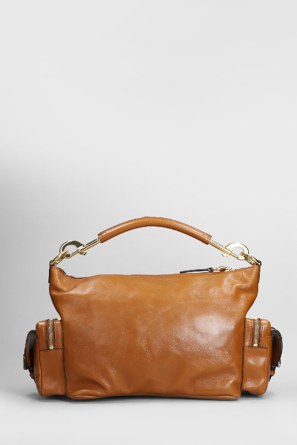 Deliberti Chloé Borsa A Spalla Camera Bag In Pelle Cuoio Naturale Cod. 409050 - Deliberti The Luxury Shopping