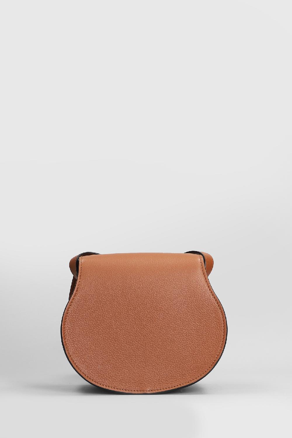 Deliberti Chloé Borsa A Spalla Marcie In Pelle Cuoio Naturale Cod. 406263 - Deliberti The Luxury Shopping