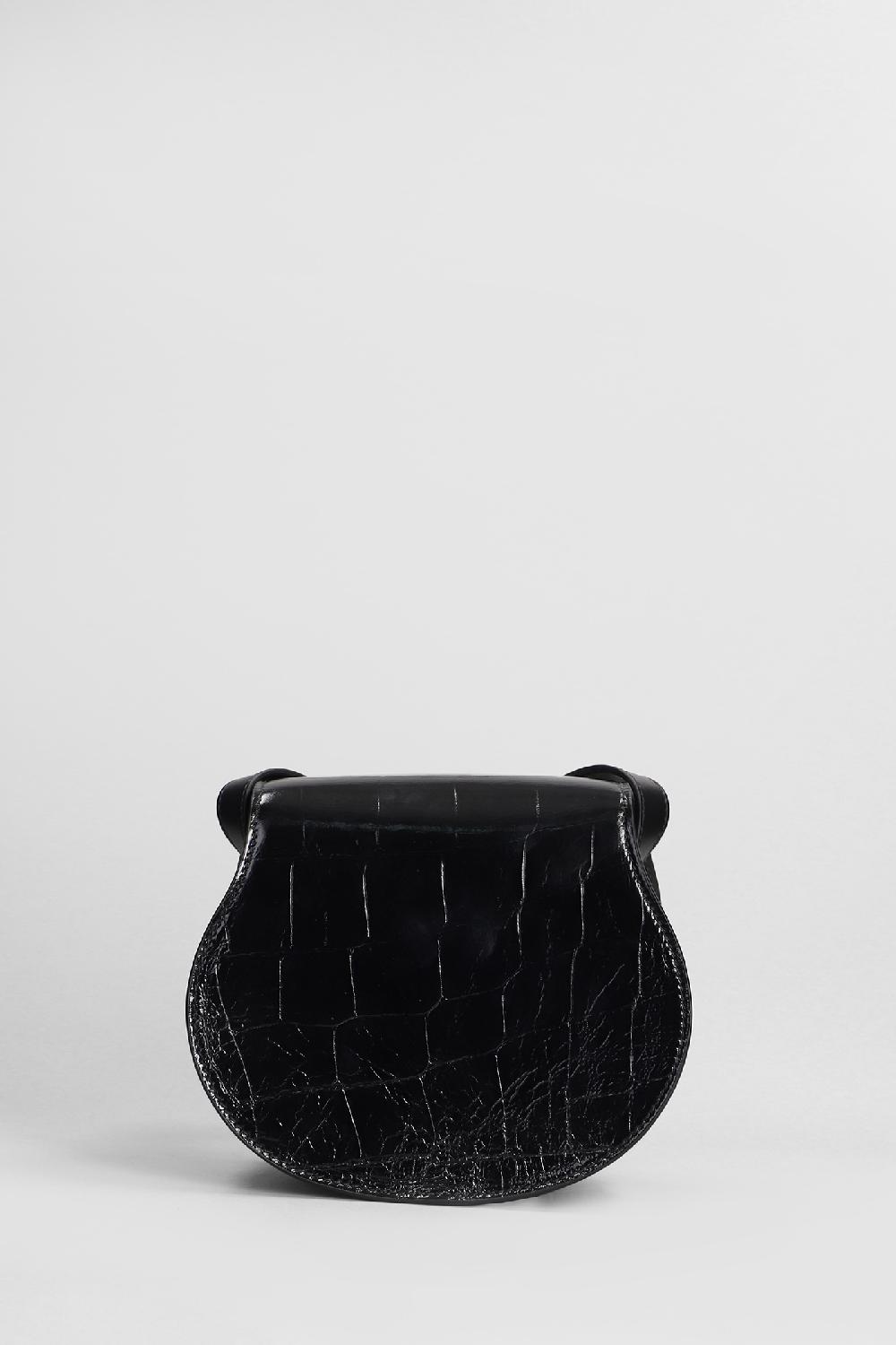 Deliberti Chloé Borsa A Spalla Marcie In Pelle Nera Cod. 406267 - Deliberti The Luxury Shopping