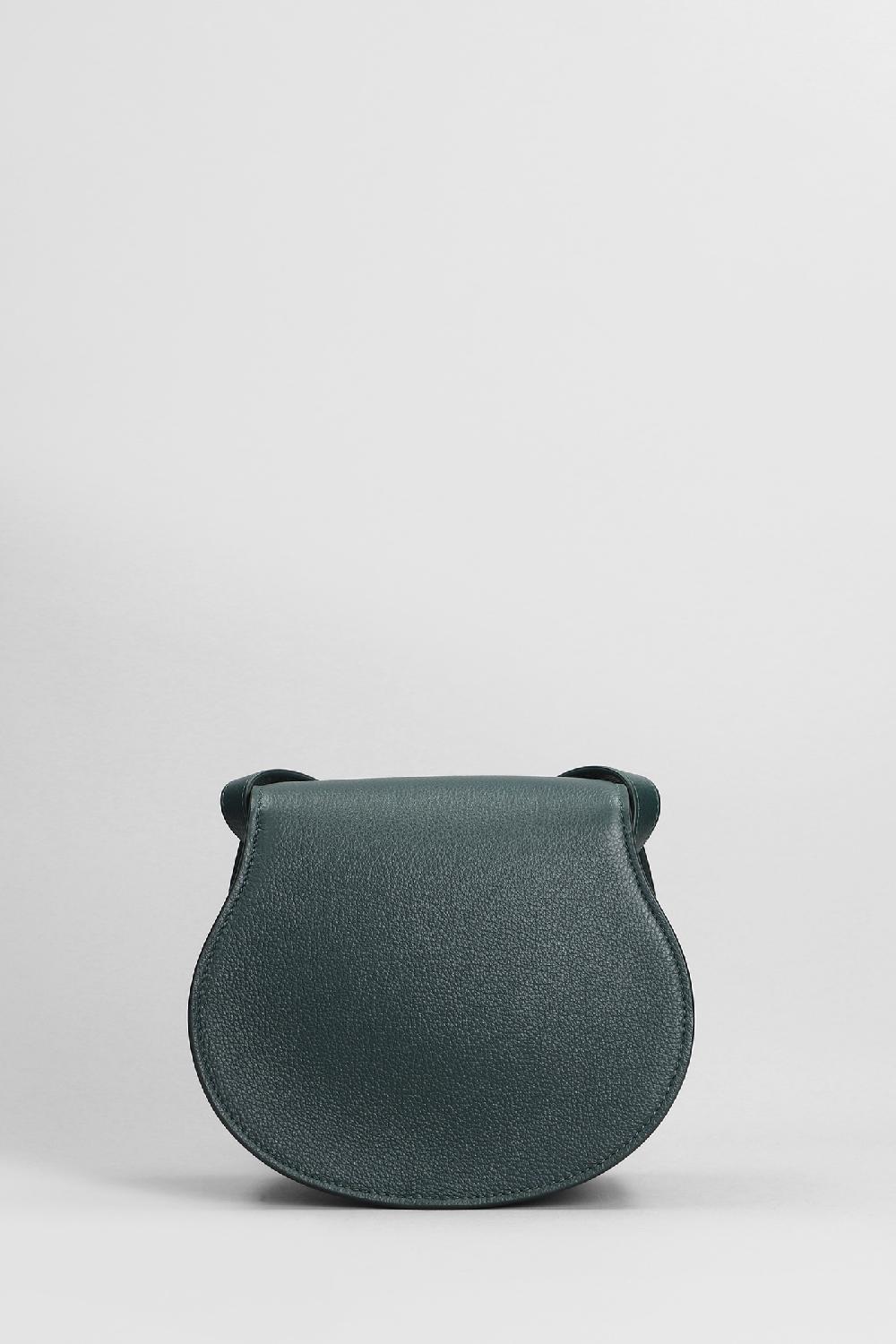 Deliberti Chloé Borsa A Spalla Marcie In Pelle Verde Cod. 406264 - Deliberti The Luxury Shopping