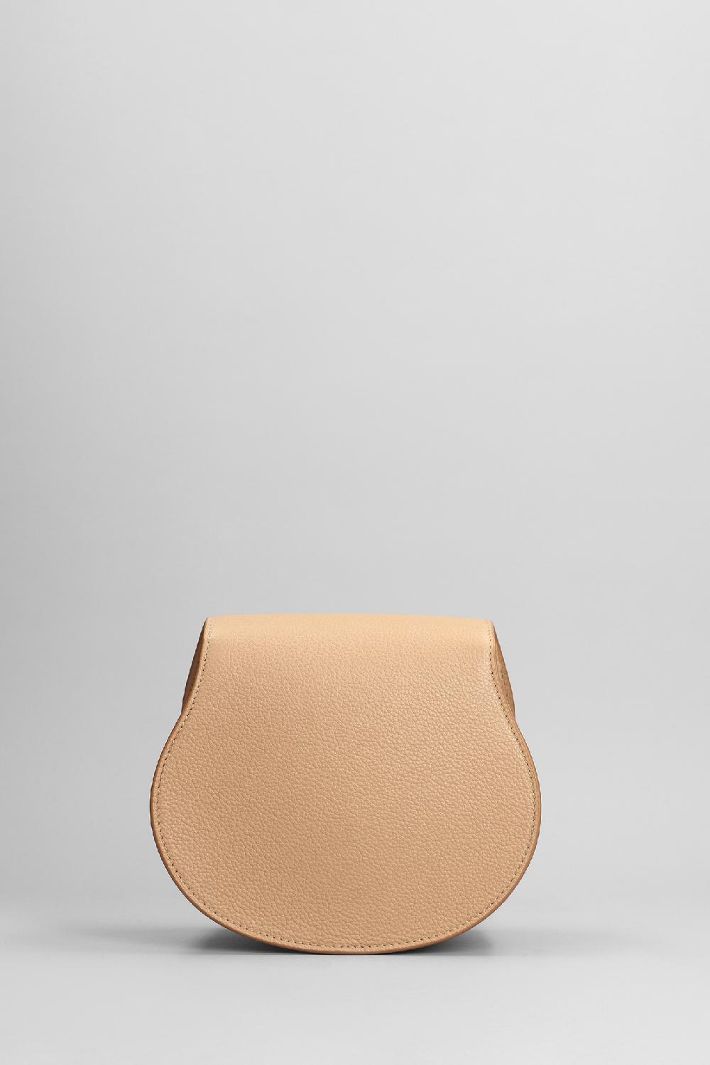 Deliberti Chloé Borsa A Spalla Mercie In Pelle Beige Cod. 398792 - Deliberti The Luxury Shopping