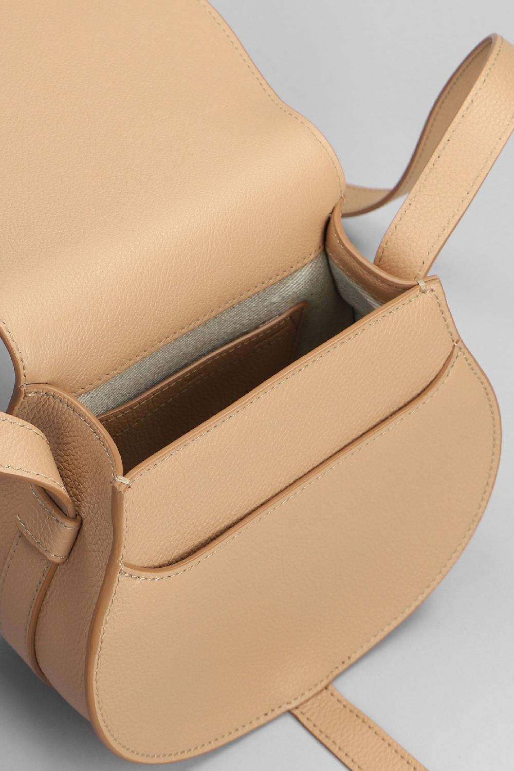 Deliberti Chloé Borsa A Spalla Mercie In Pelle Beige Cod. 398792 - Deliberti The Luxury Shopping