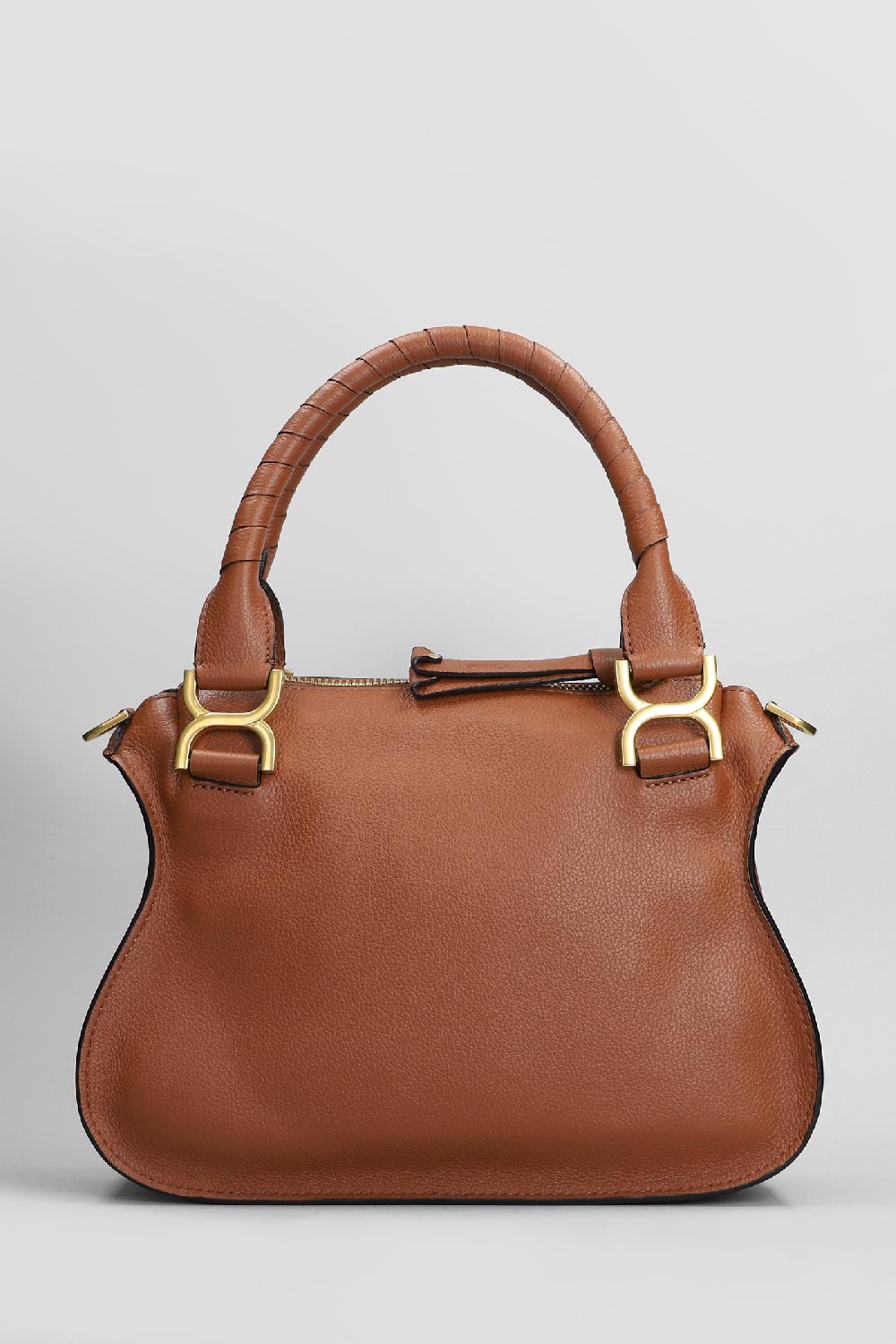 Deliberti Chloé Borsa A Spalla Mercie In Pelle Marrone Cod. 406260 - Deliberti The Luxury Shopping