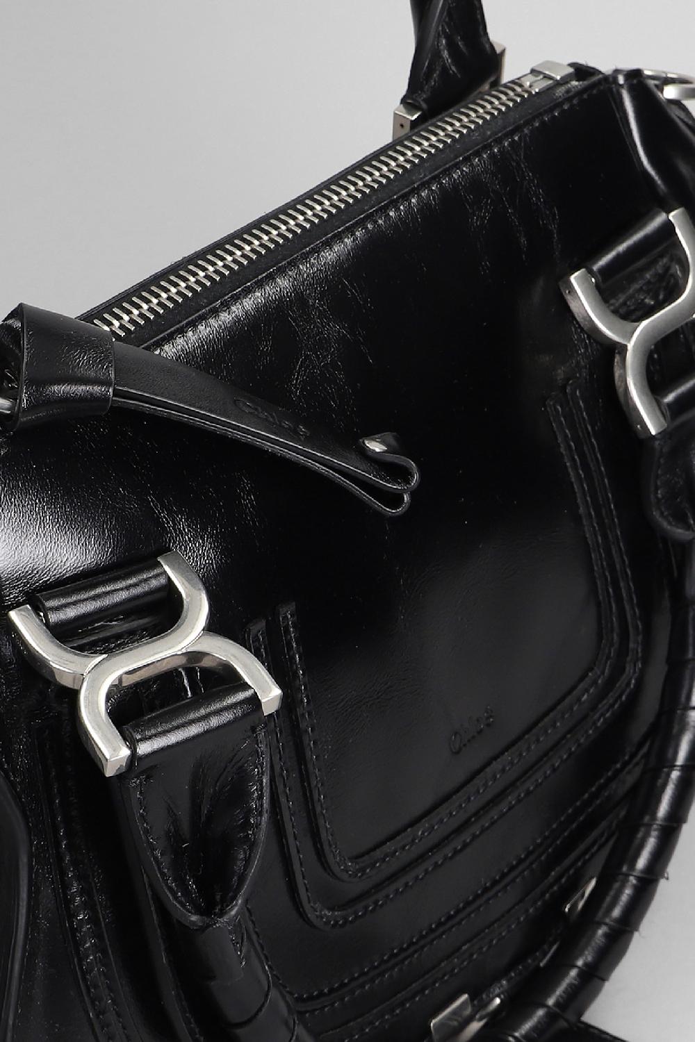 Deliberti Chloé Borsa A Spalla Mercie In Pelle Nera Cod. 406262 - Deliberti The Luxury Shopping