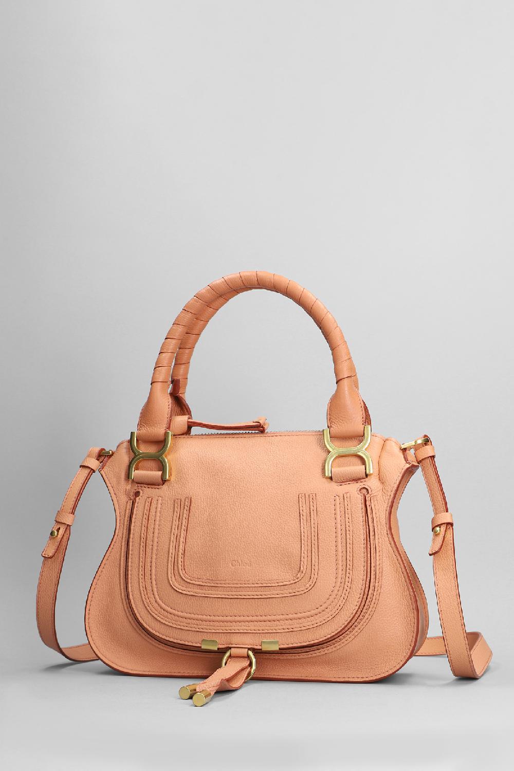 Deliberti Chloé Borsa A Spalla Mercie In Pelle Rosa Cod. 399736 - Deliberti The Luxury Shopping