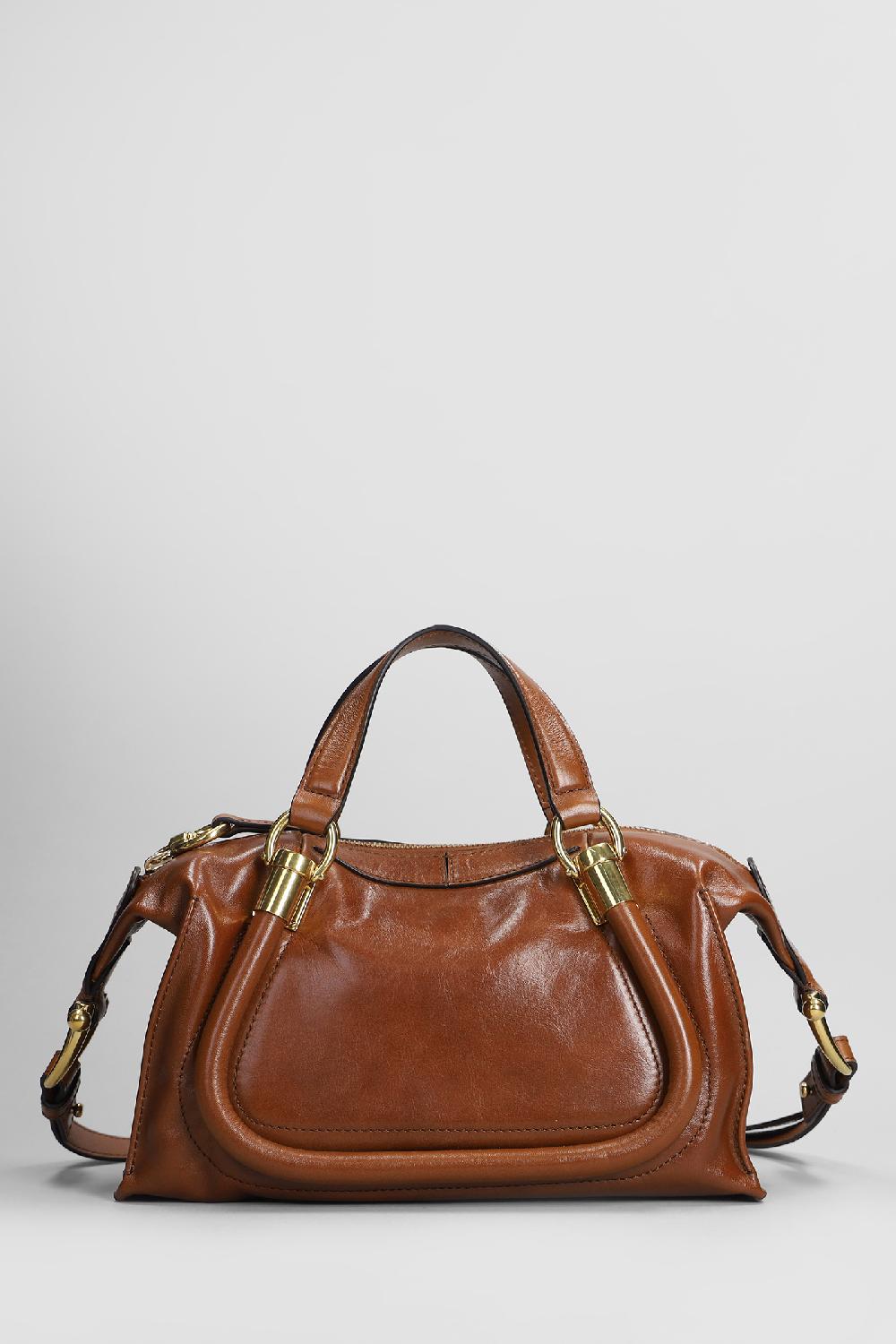 Deliberti Chloé Borsa a spalla paraty 24 in pelle marrone cod. 406269 - Deliberti The Luxury Shopping