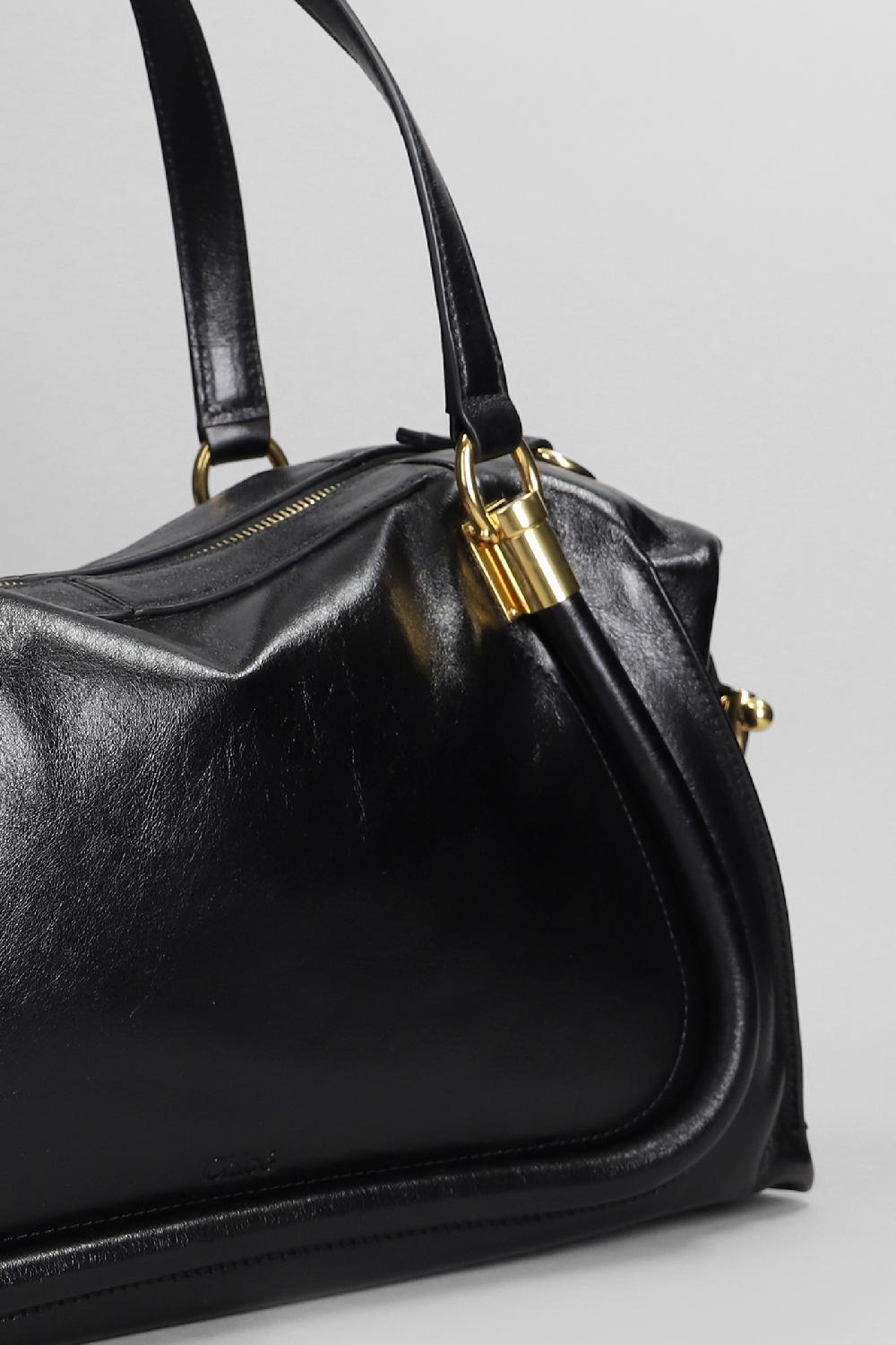Deliberti Chloé Borsa A Spalla Paraty 24 In Pelle Nera Cod. 406268 - Deliberti The Luxury Shopping
