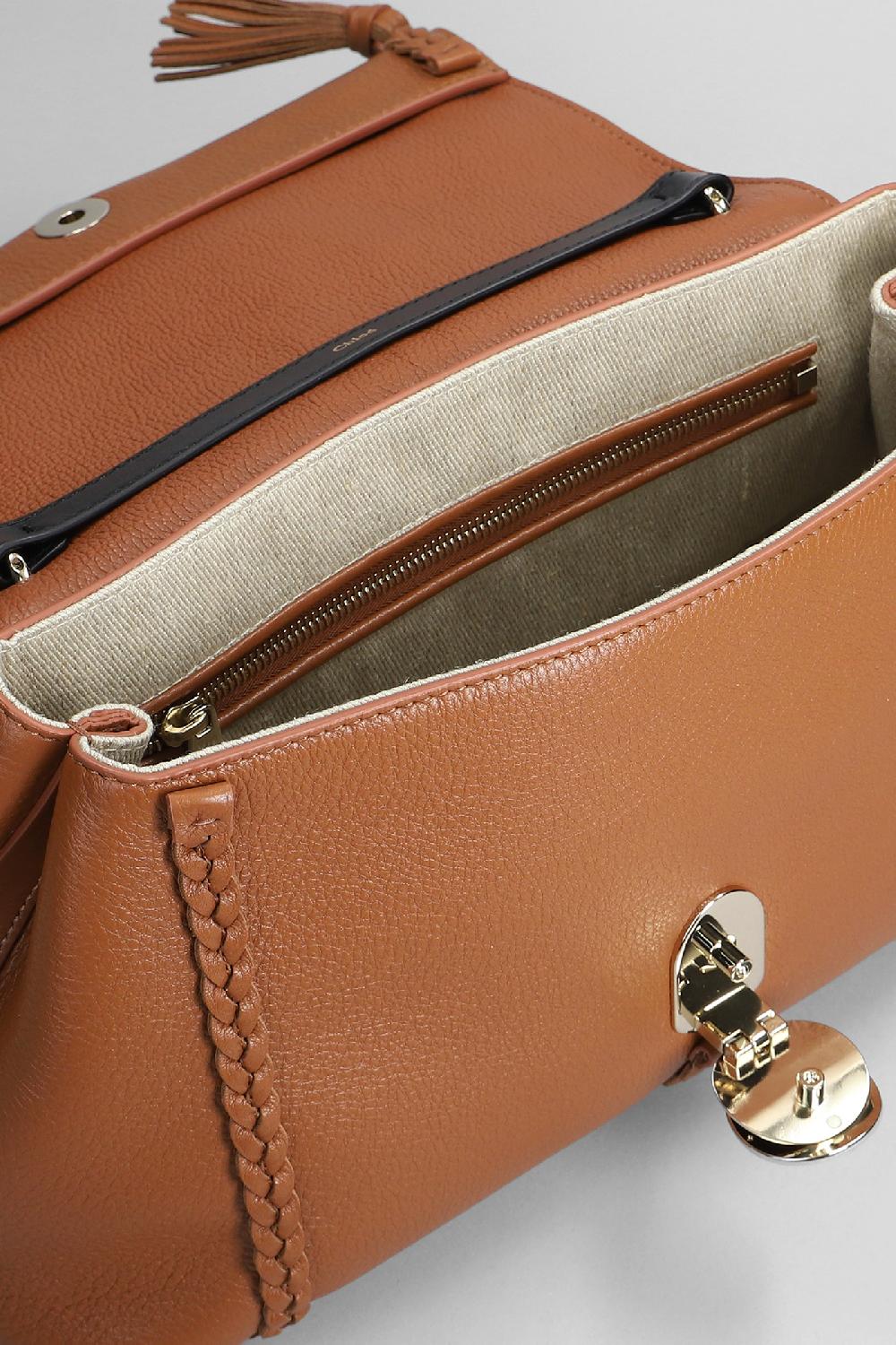 Deliberti Chloé Borsa A Spalla Penelope In Pelle Cuoio Naturale Cod. 399734 - Deliberti The Luxury Shopping