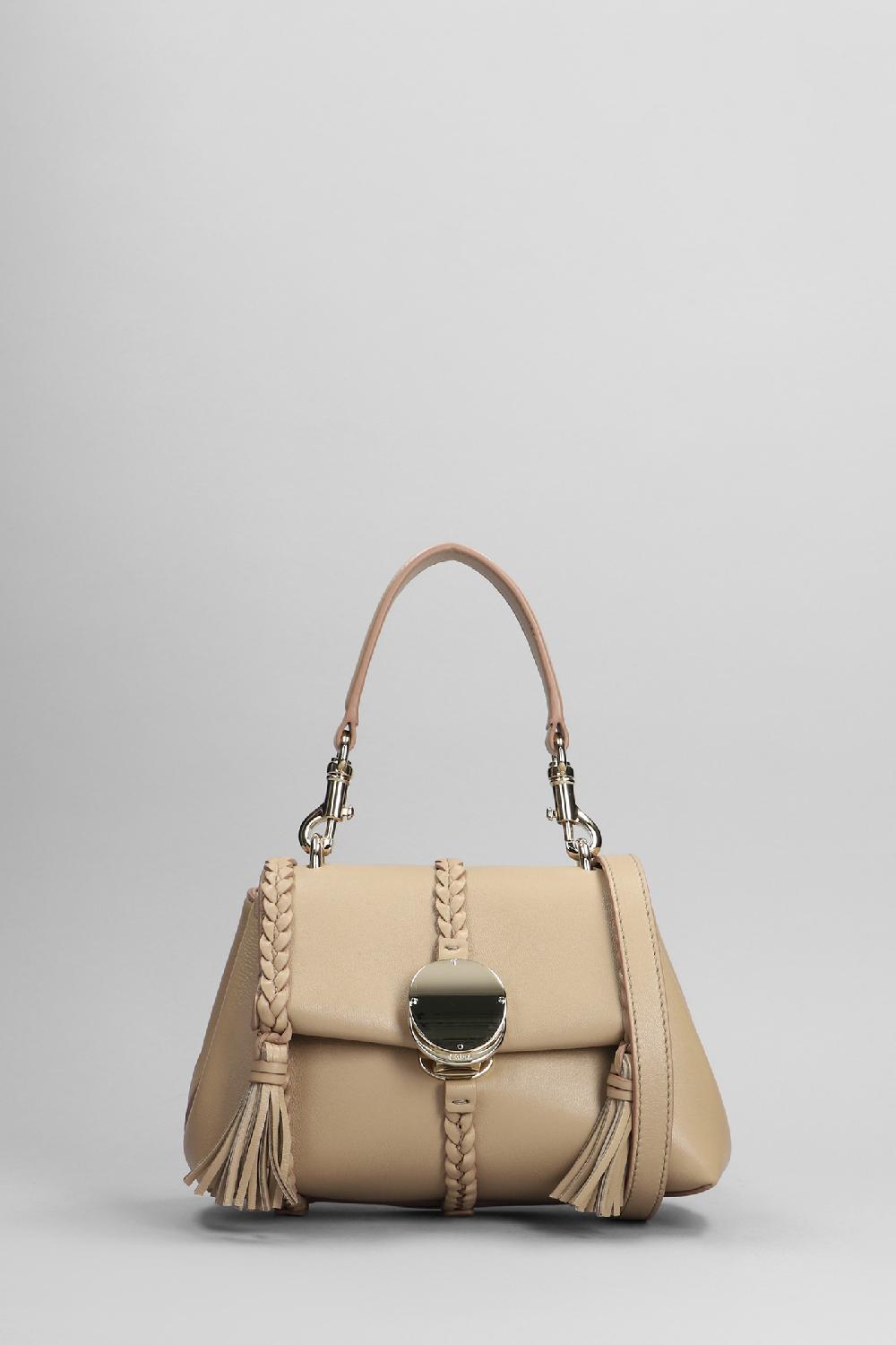 Deliberti Chloé Borsa a spalla penelope in pelle marrone cod. 398788 - Deliberti The Luxury Shopping