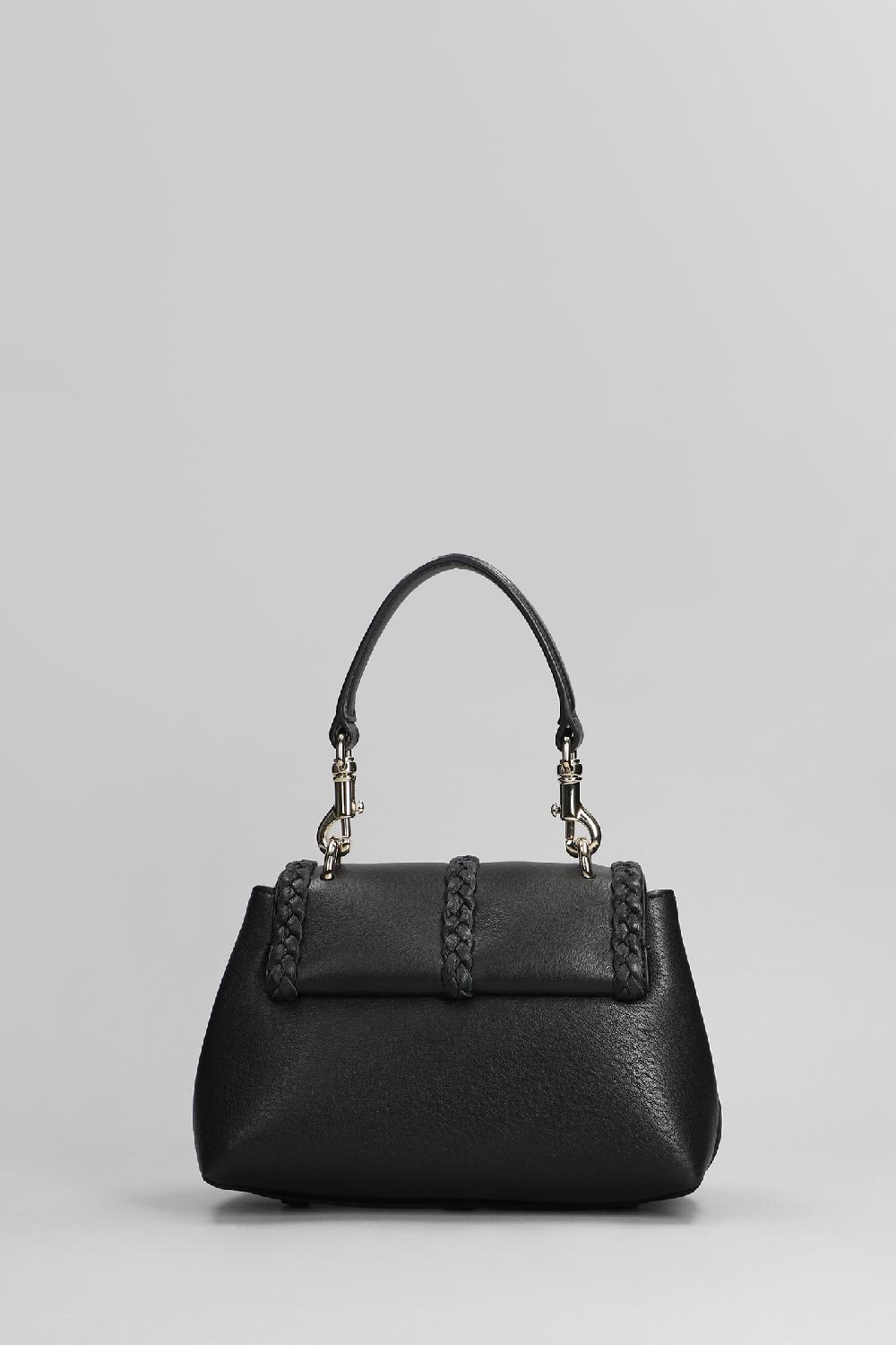Deliberti Chloé Borsa A Spalla Penelope In Pelle Nera Cod. 398789 - Deliberti The Luxury Shopping