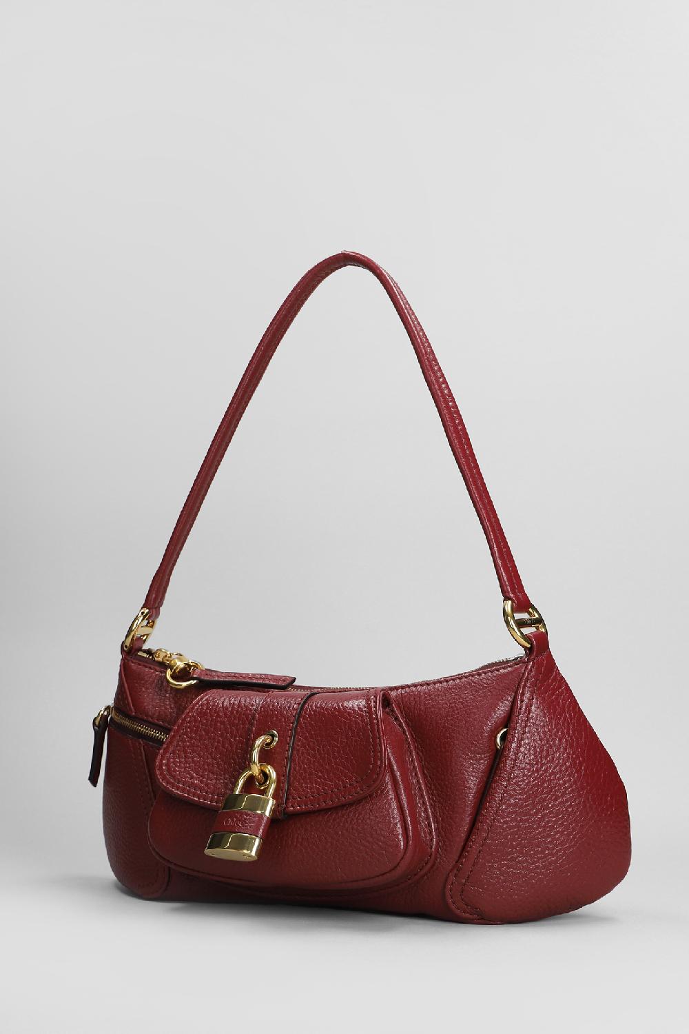 Deliberti Chloé Borsa A Spalla The 99 In Pelle Bordeaux Cod. 406270 - Deliberti The Luxury Shopping