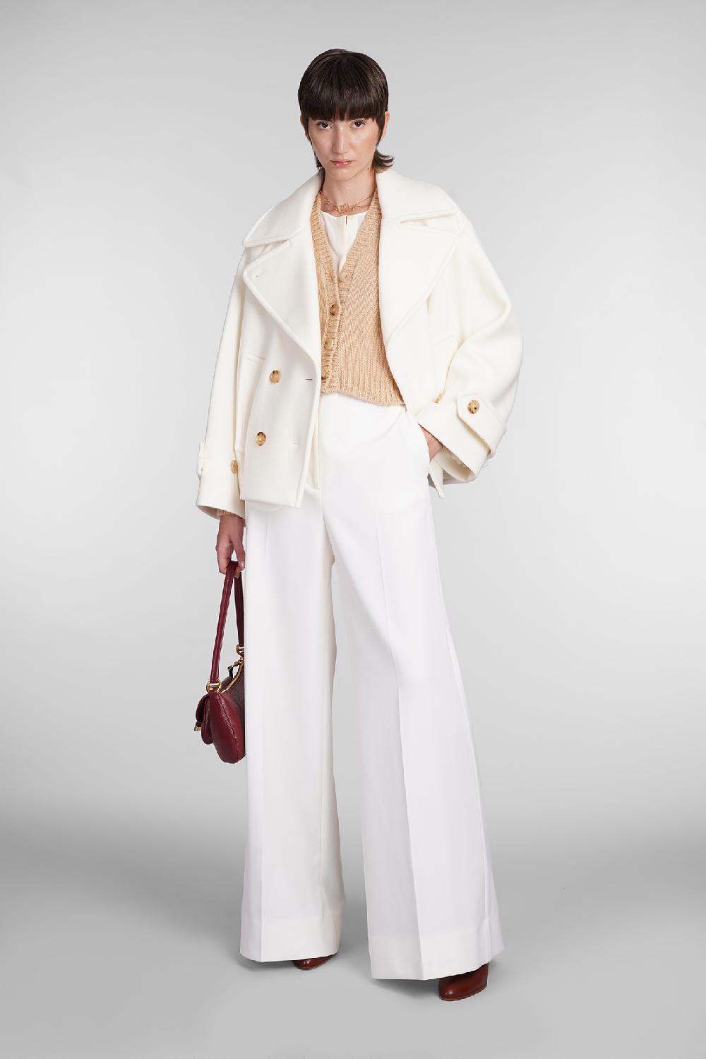 Deliberti Chloé Cardigan In Lana Cipria Cod. 406258 - Deliberti The Luxury Shopping