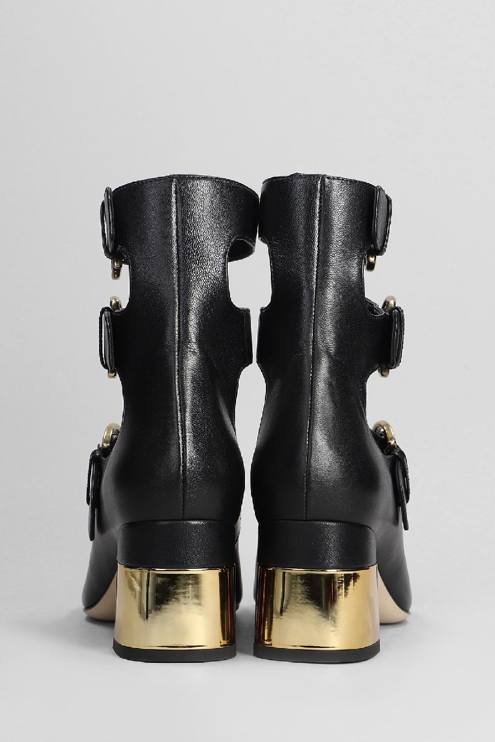 Deliberti Chloé Decollete Alize In Pelle Nera Cod. 404197 - Deliberti The Luxury Shopping