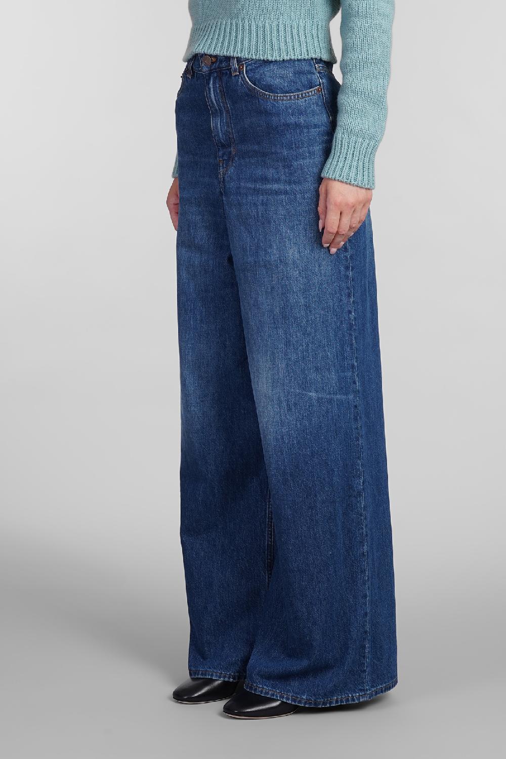 Deliberti Chloé Jeans In Denim Blu Cod. 404210 - Deliberti The Luxury Shopping