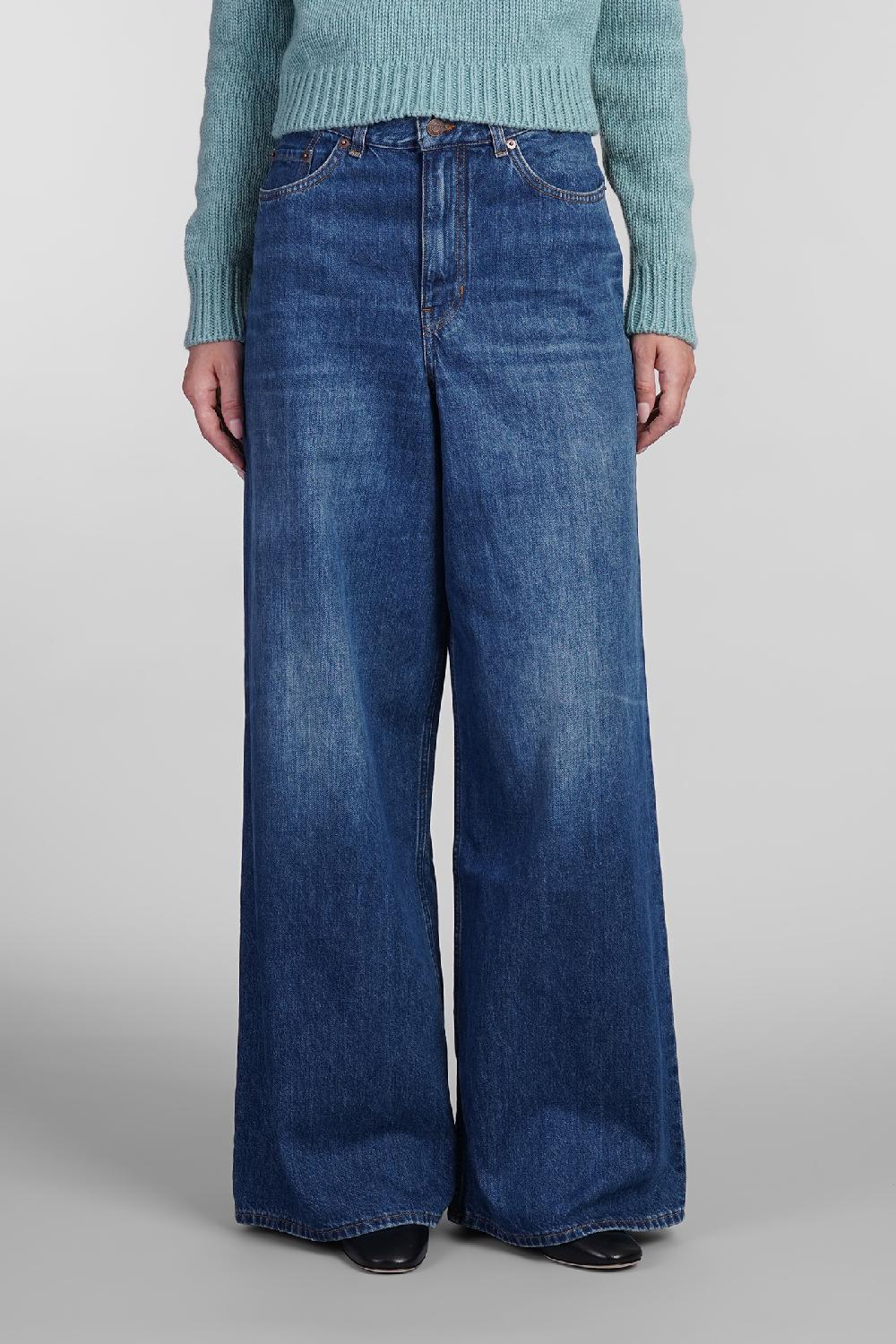 Deliberti Chloé Jeans in denim blu cod. 404210 - Deliberti The Luxury Shopping